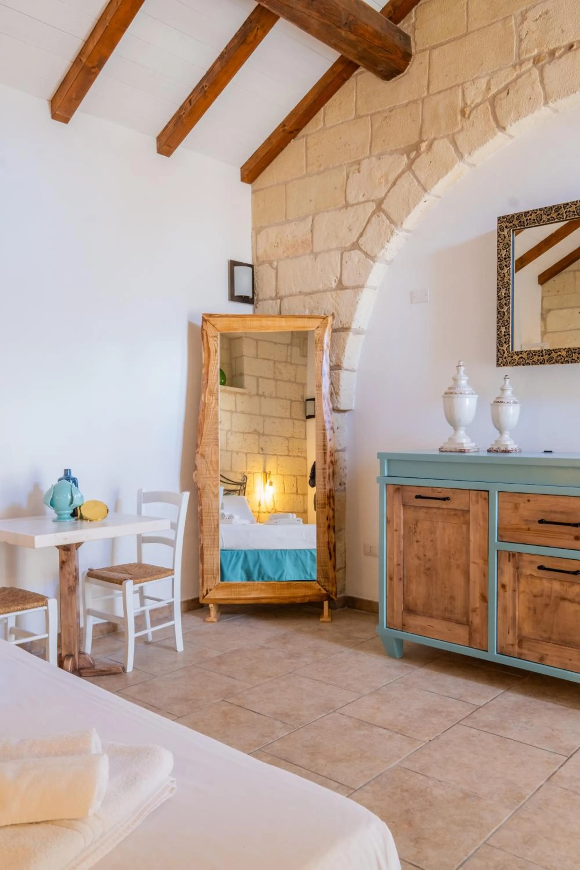 Bed in Agriturismo Alonì Costarella Masseria