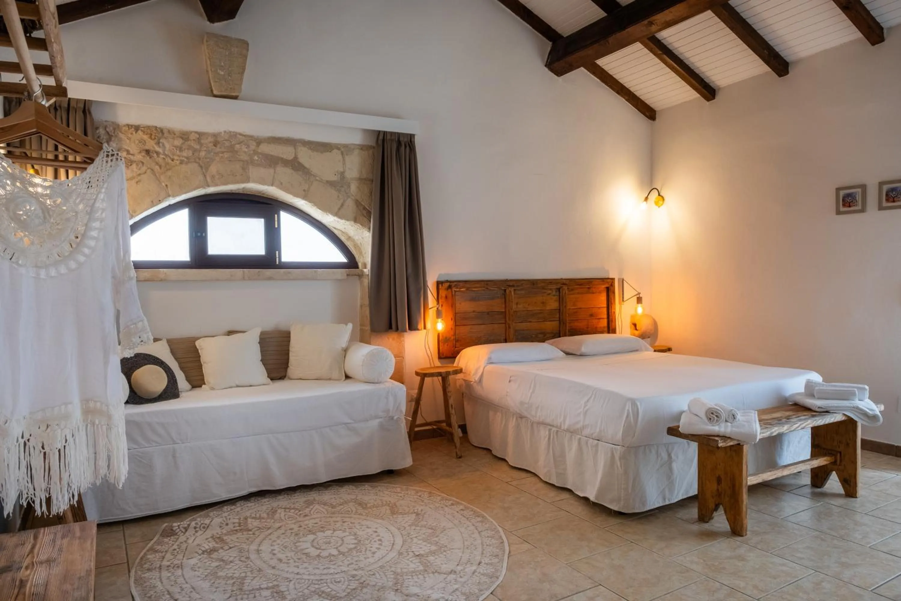 Bed in Agriturismo Alonì Costarella Masseria