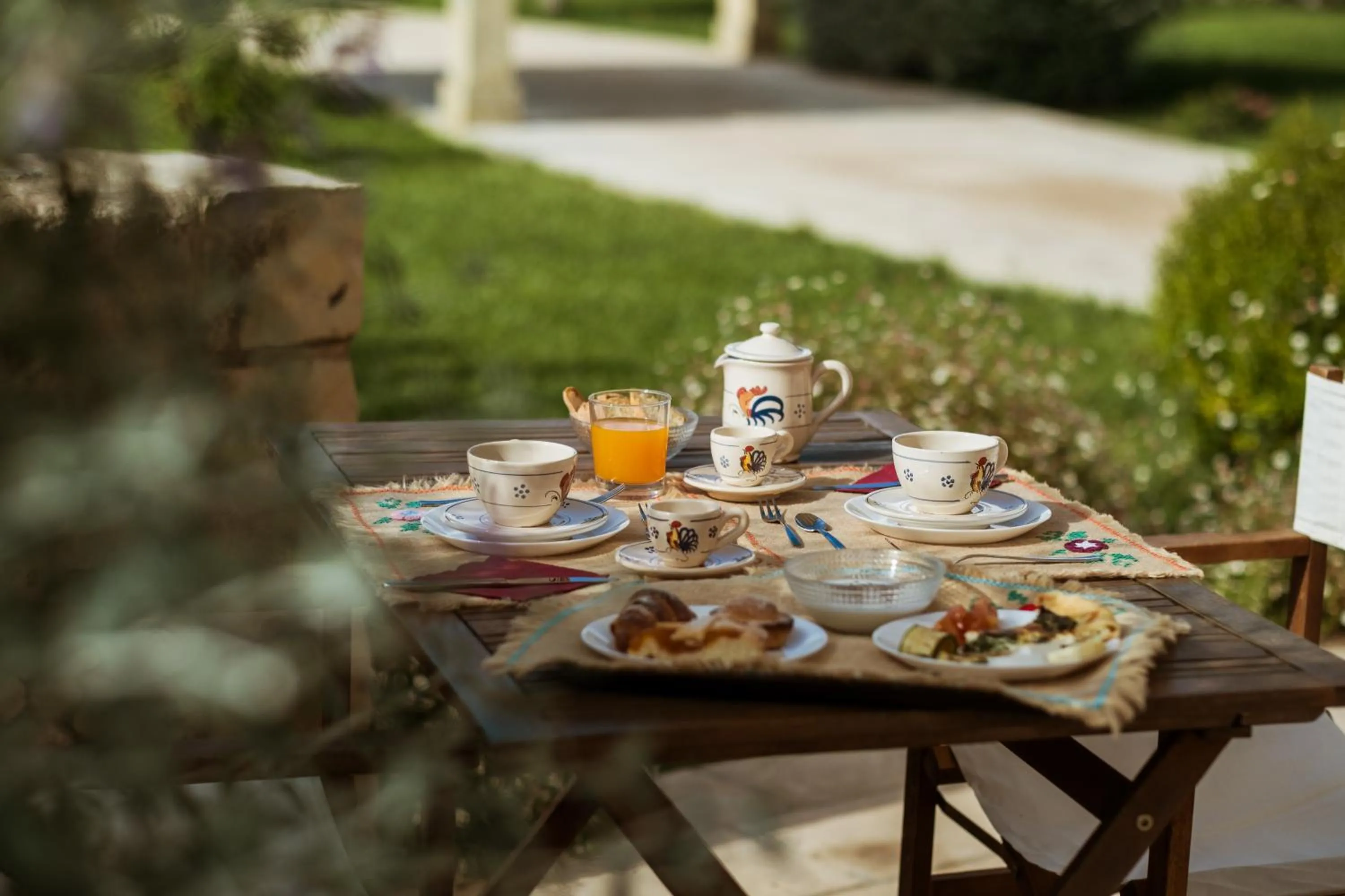 Breakfast in Agriturismo Alonì Costarella Masseria