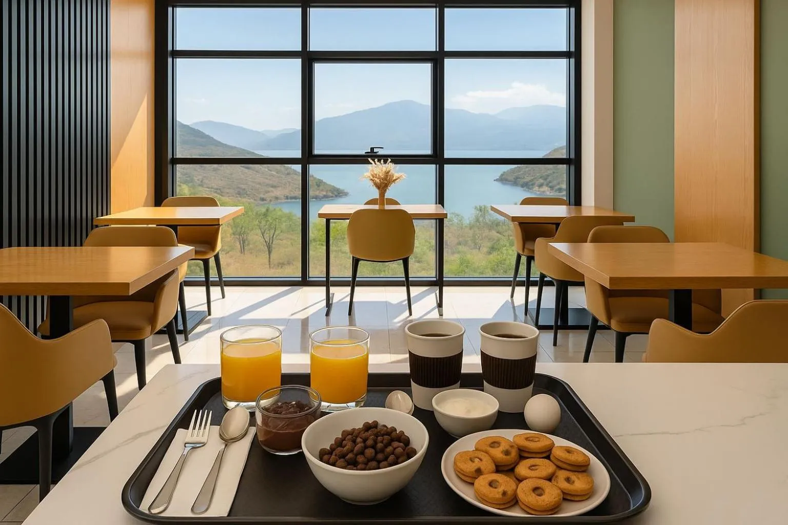 Breakfast in Inada Hotel Ksamil