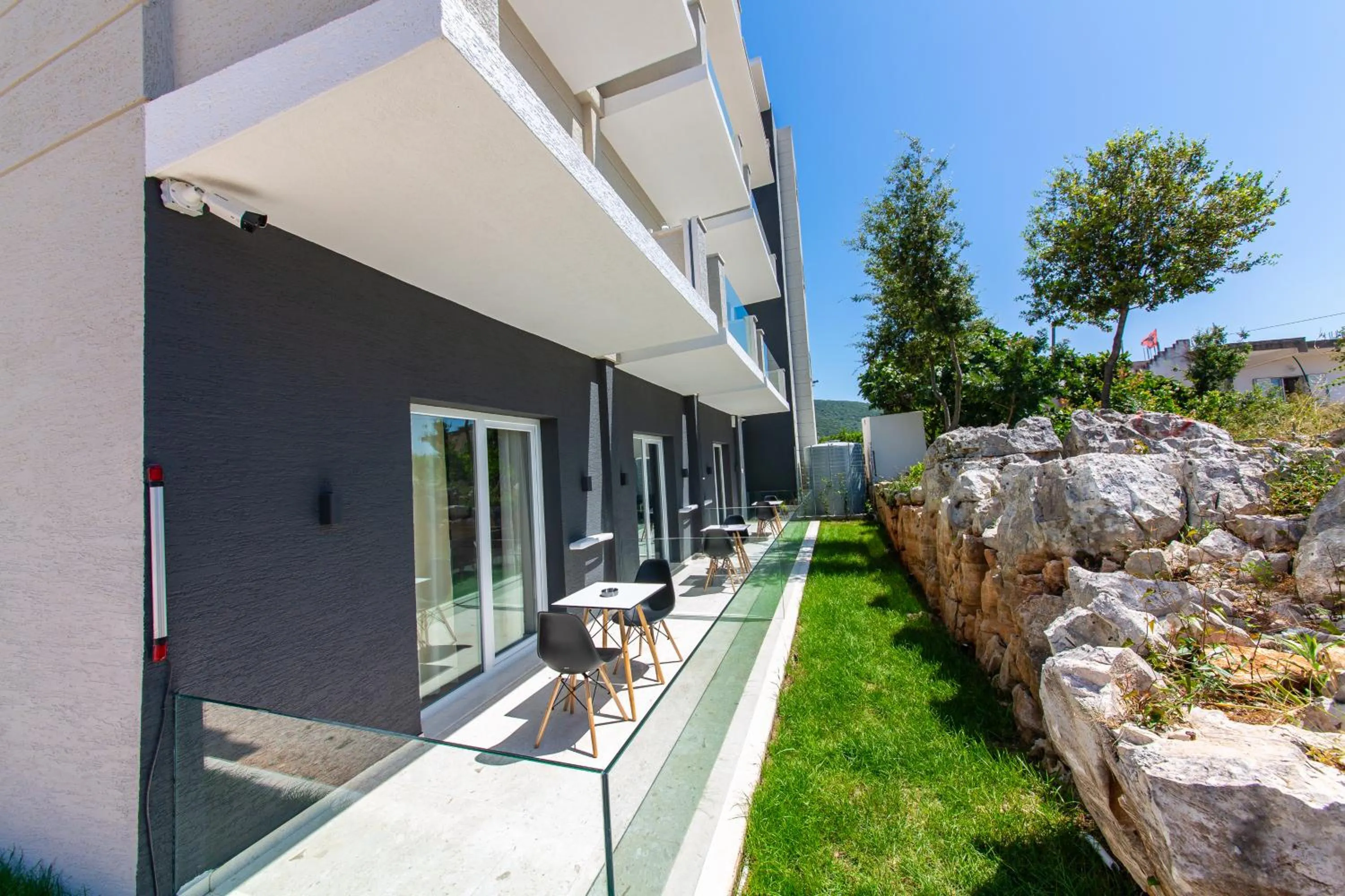 Property building in Inada Hotel Ksamil