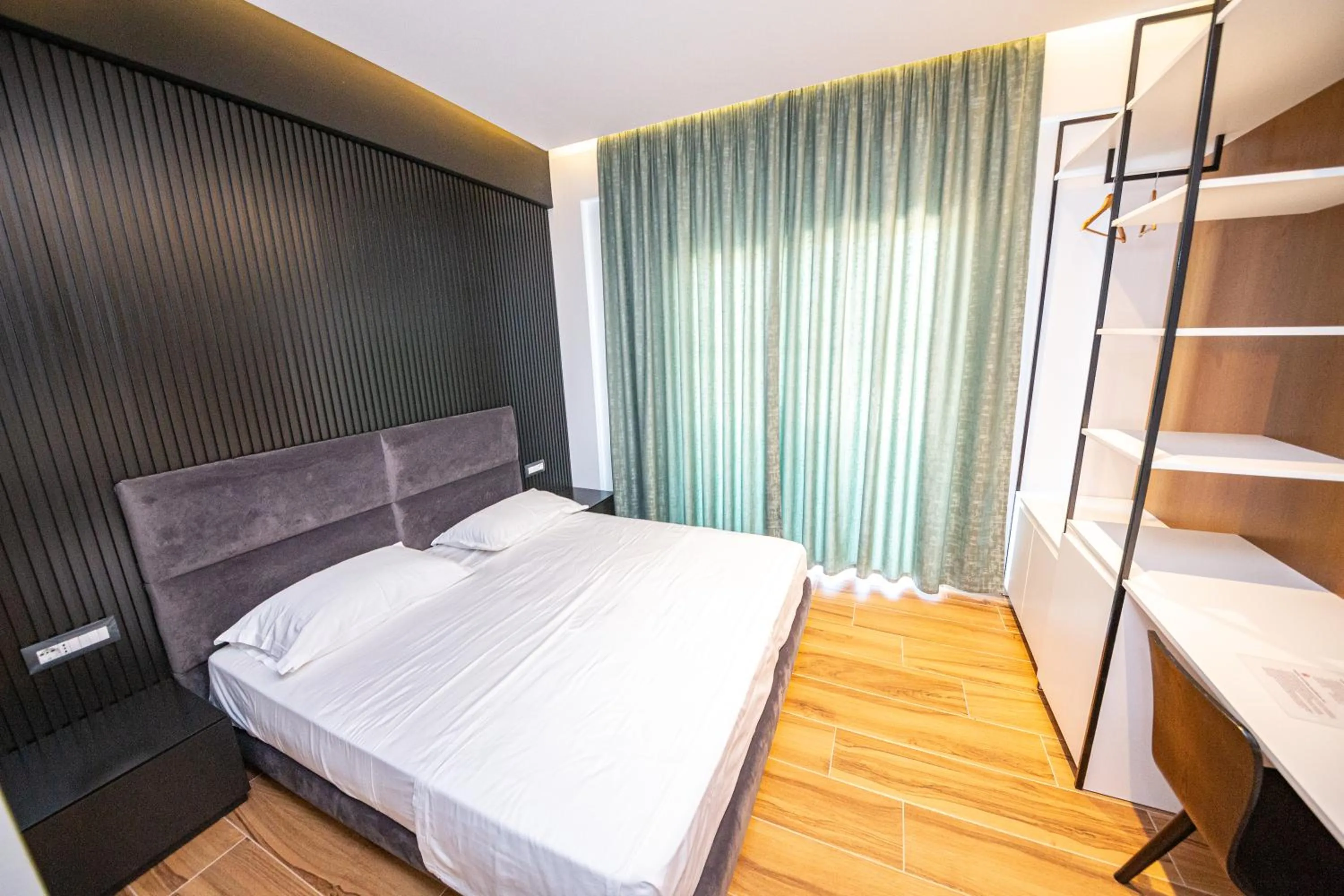 Bedroom, Bed in Inada Hotel Ksamil