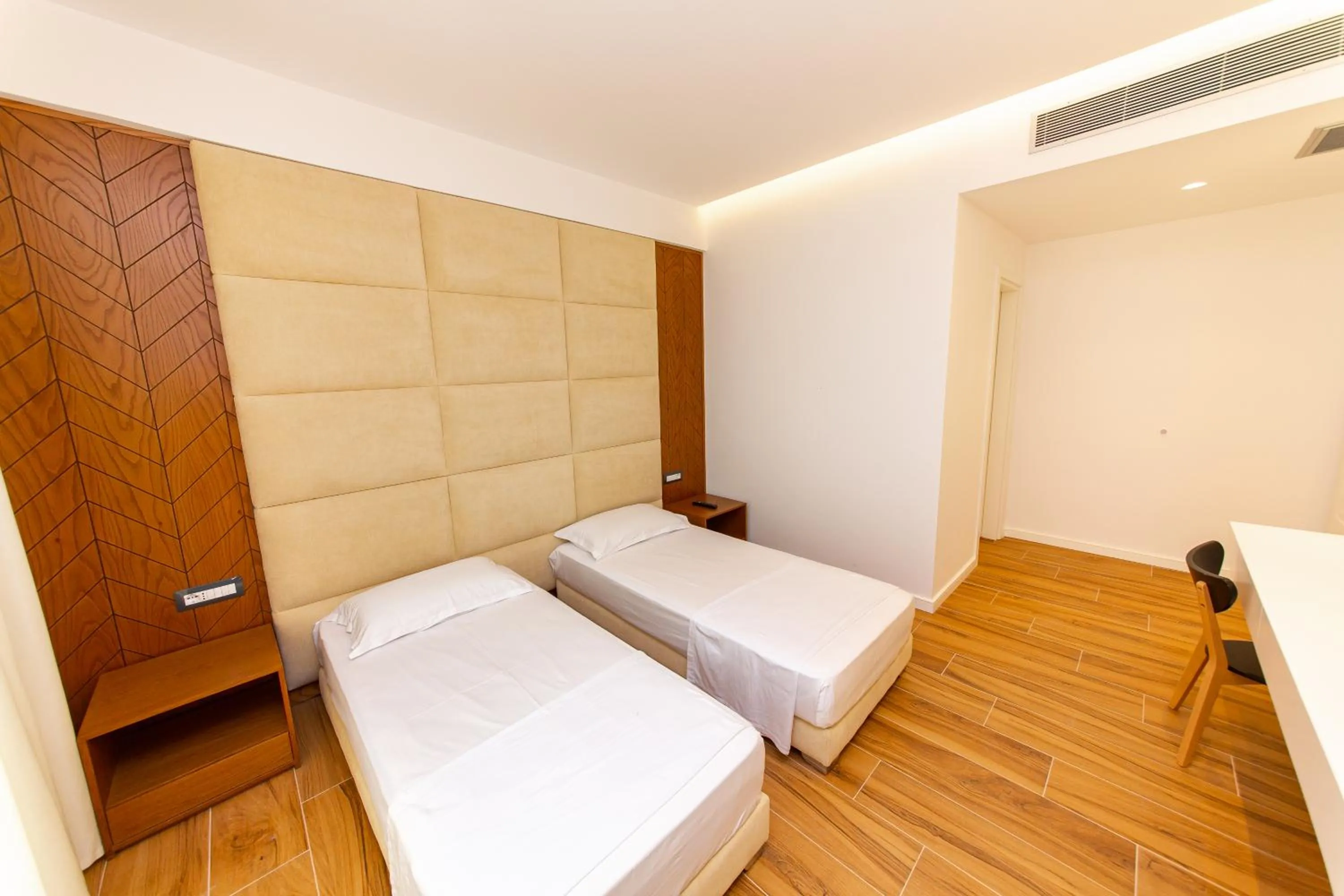 Bedroom, Bed in Inada Hotel Ksamil