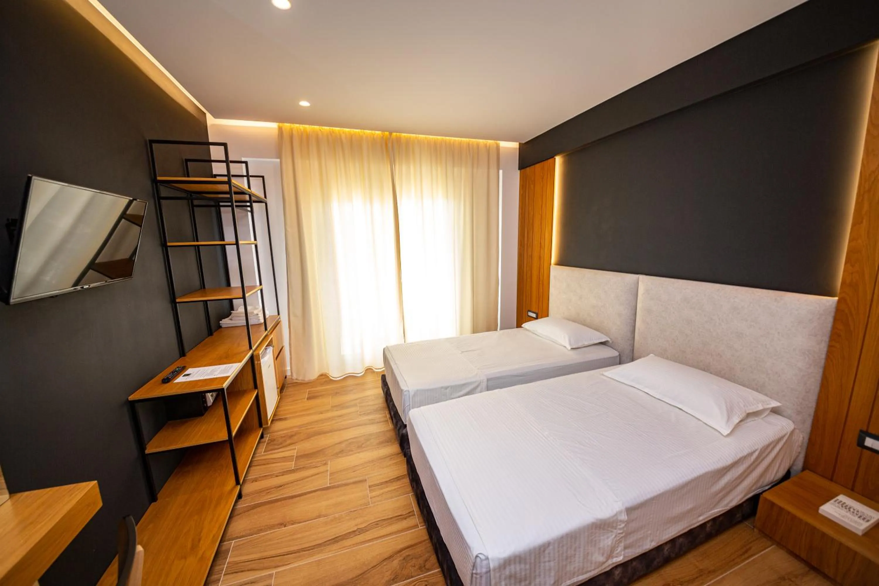 Bedroom, Bed in Inada Hotel Ksamil