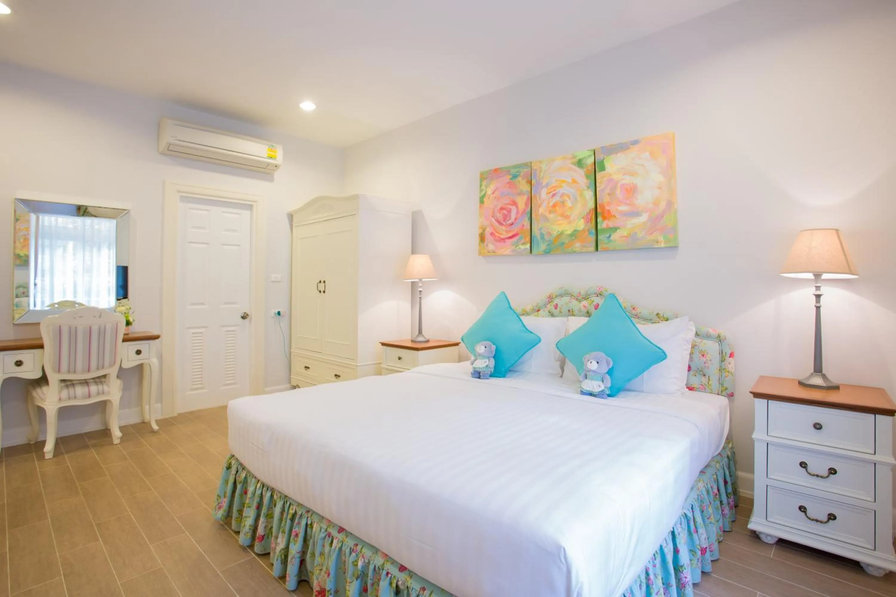 Bed in Kensington English Garden Resort Khaoyai