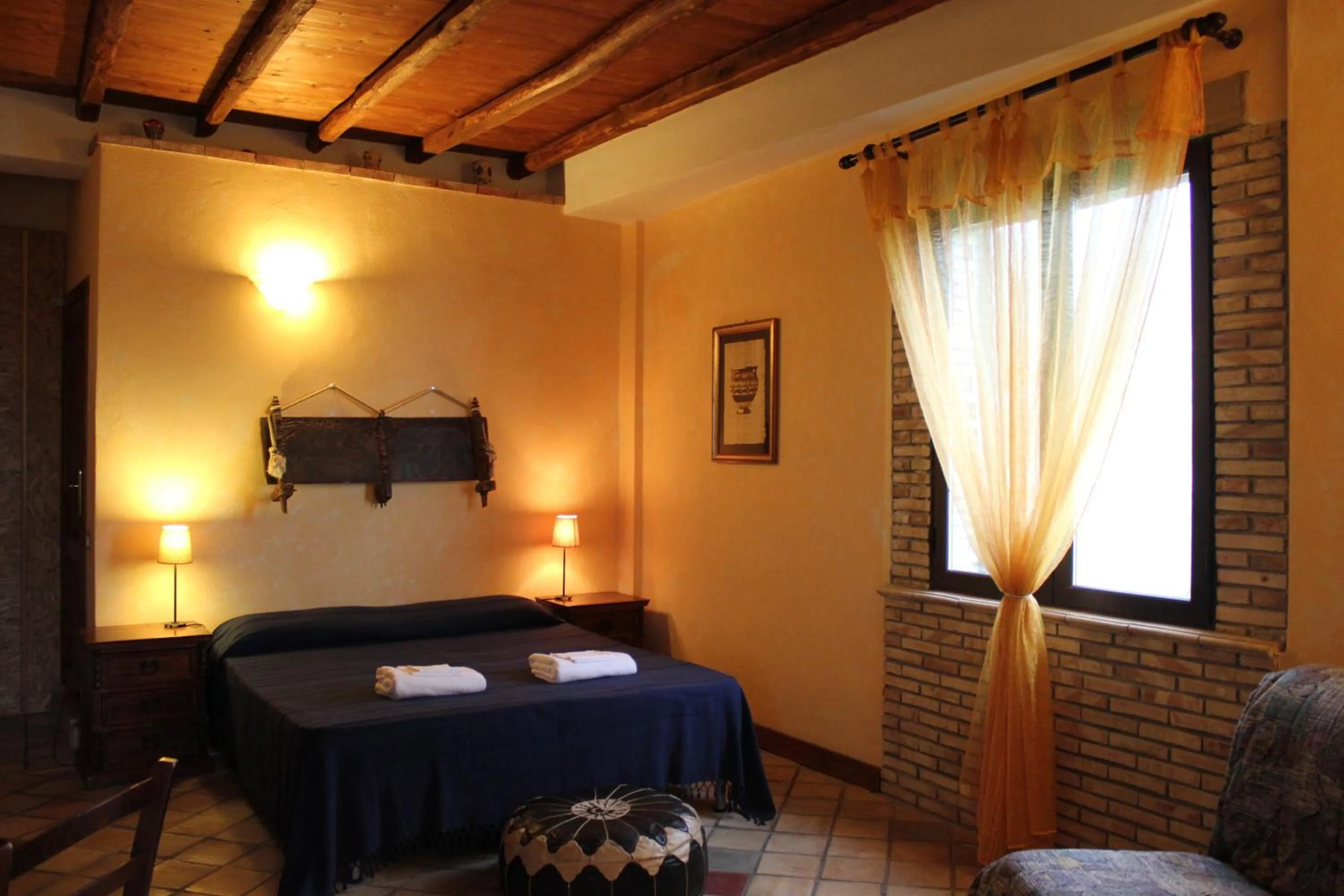 Bedroom, Bed in Villa Almoezia Charming B&B