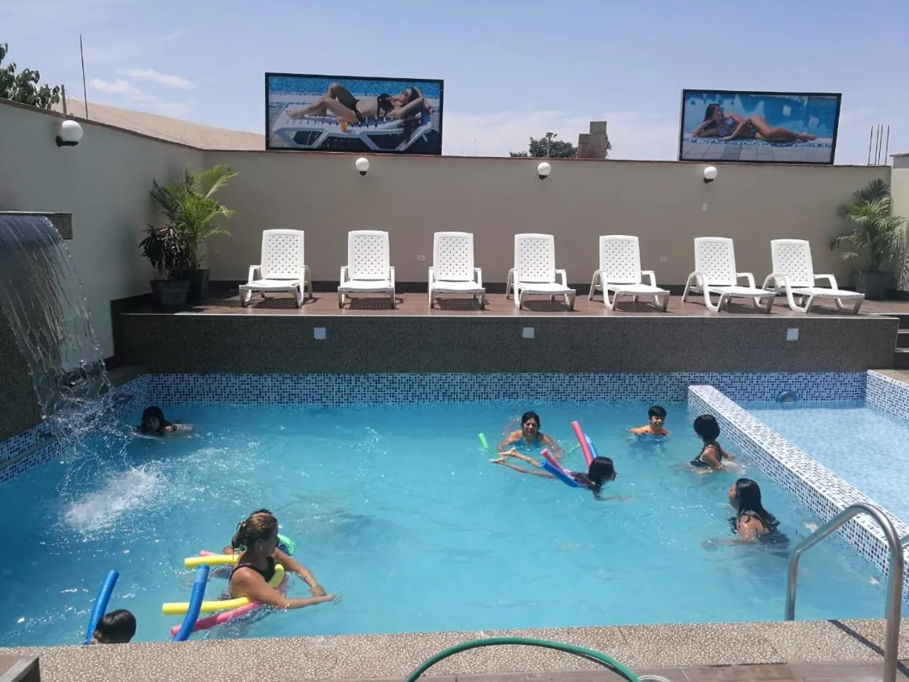 Swimming pool in Hotel Spa Machupicchu