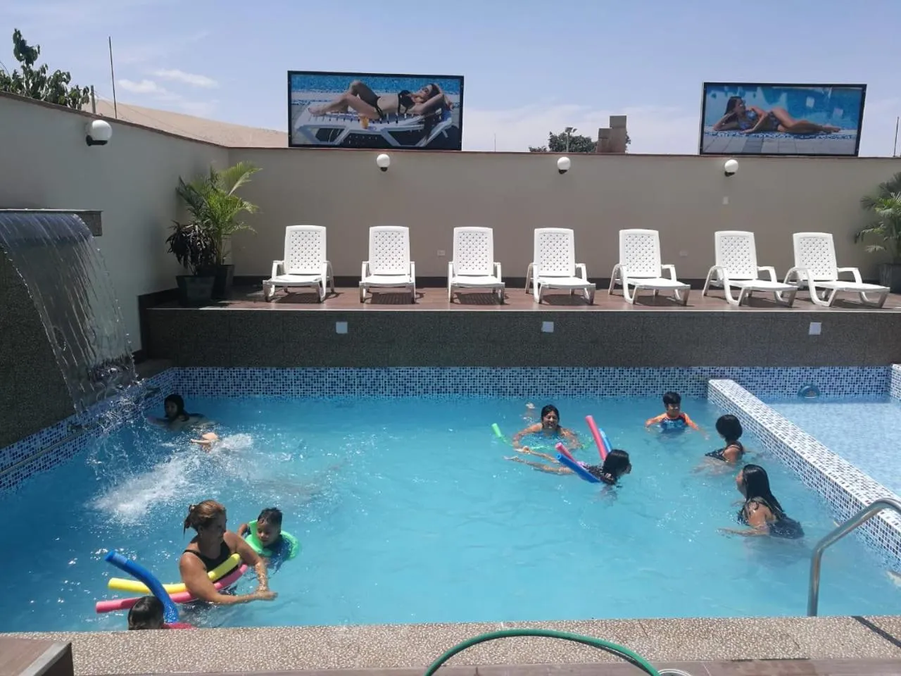 Swimming pool in Hotel Spa Machupicchu