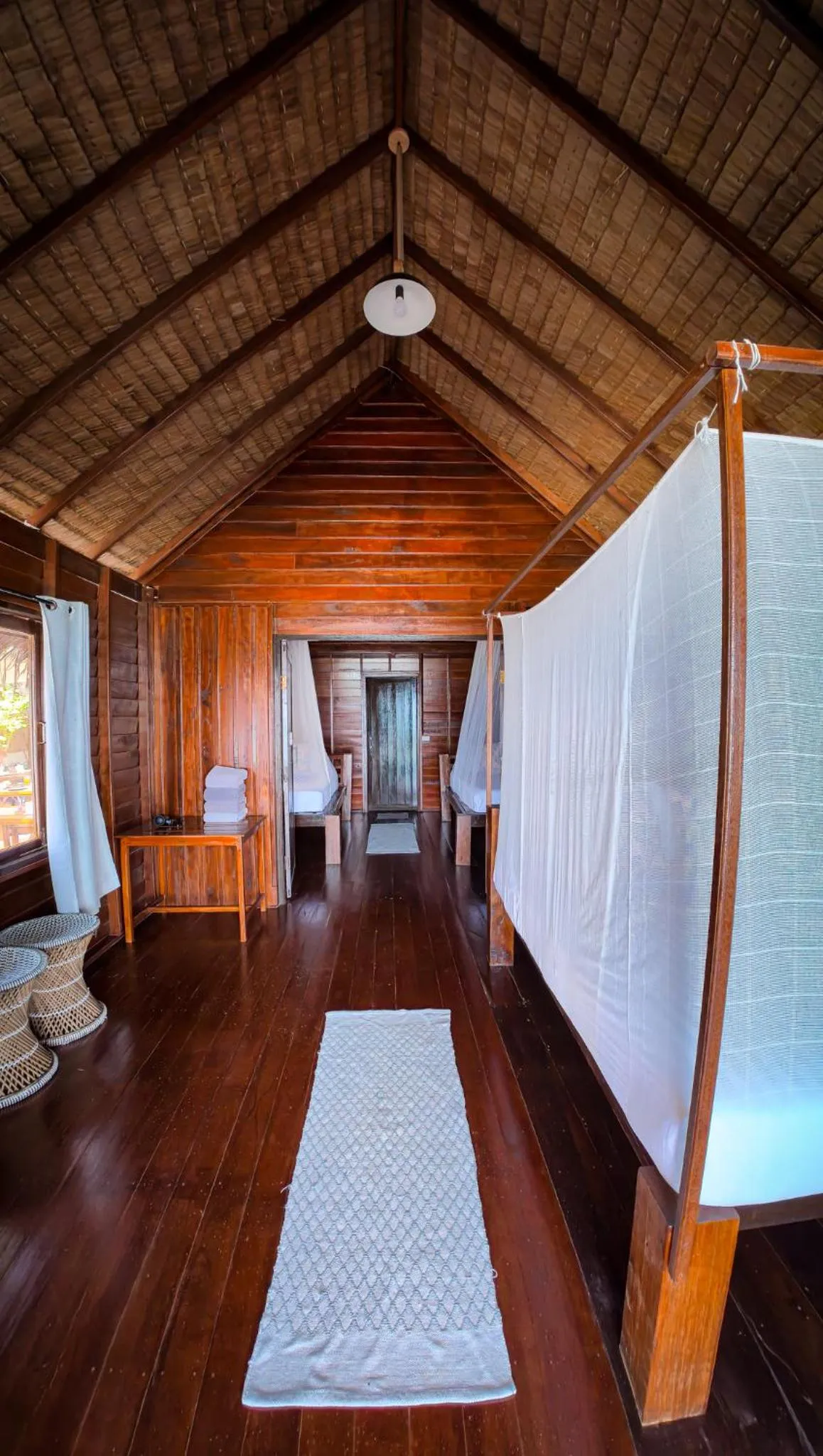 VIP, Bed in Forra Pattaya Sea View Bungalow