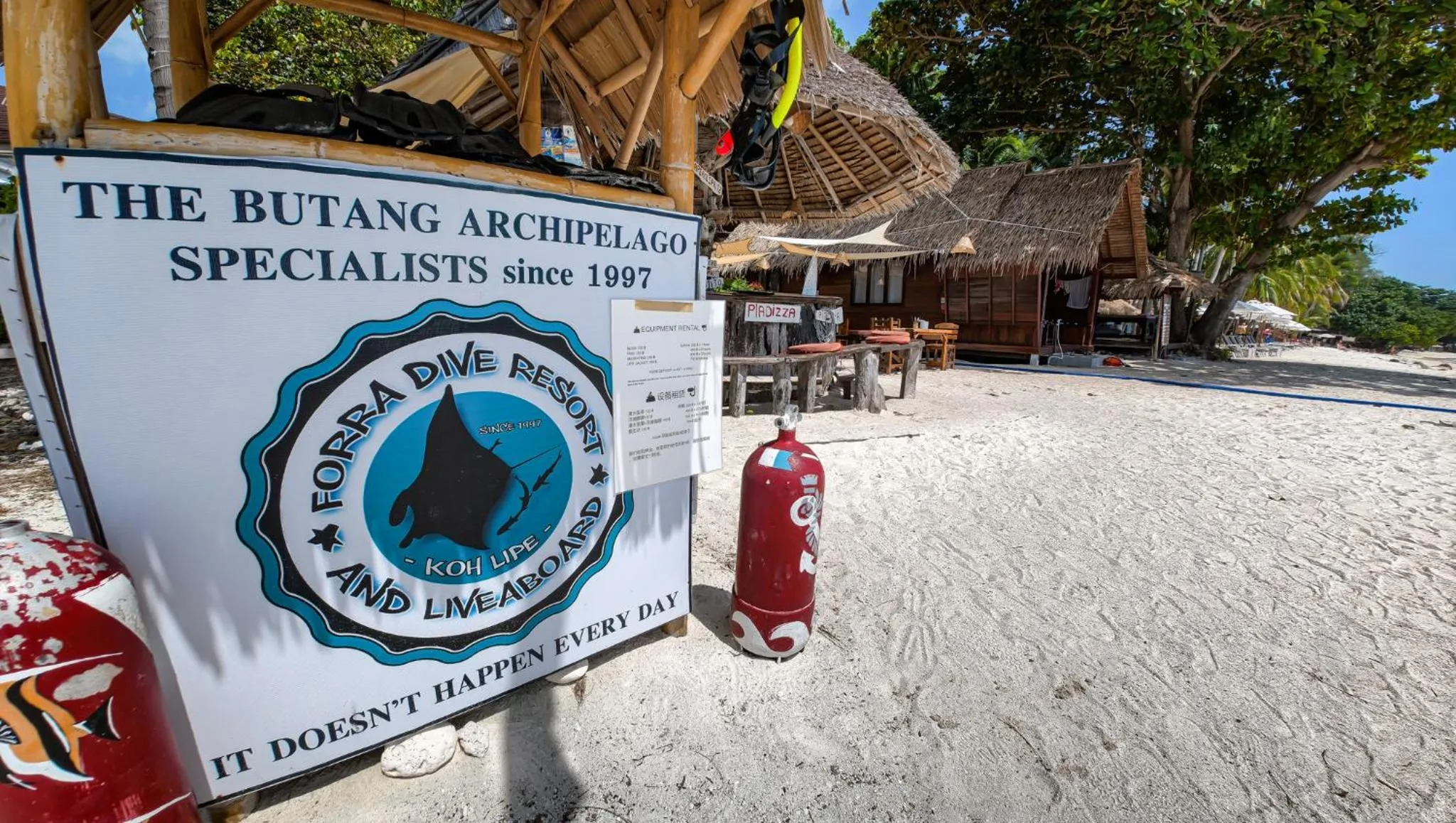 Diving in Forra Pattaya Sea View Bungalow