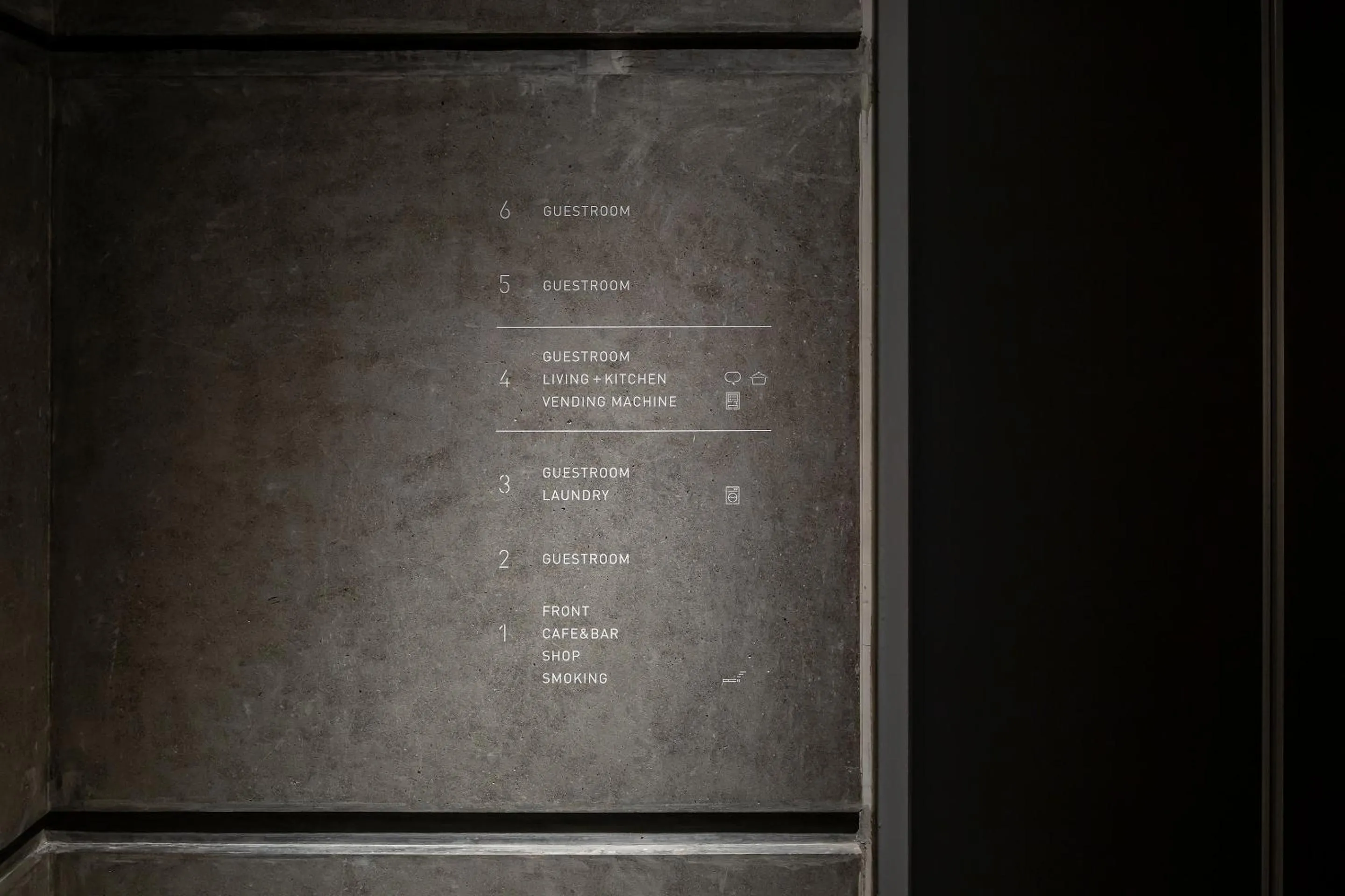 Decorative detail in TSUGU Kyoto Sanjo by THE SHARE HOTELS