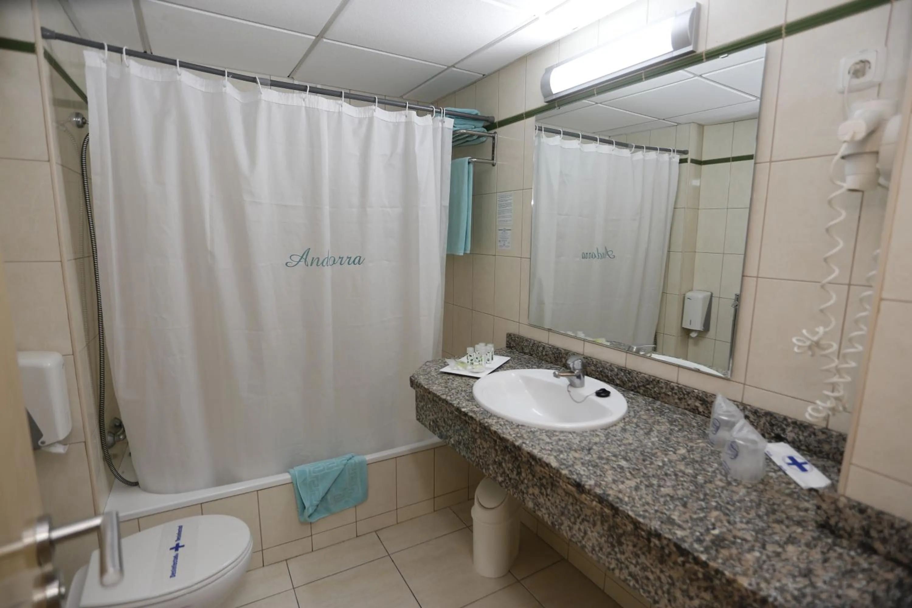 Bathroom in Hotel-Apartamentos Andorra
