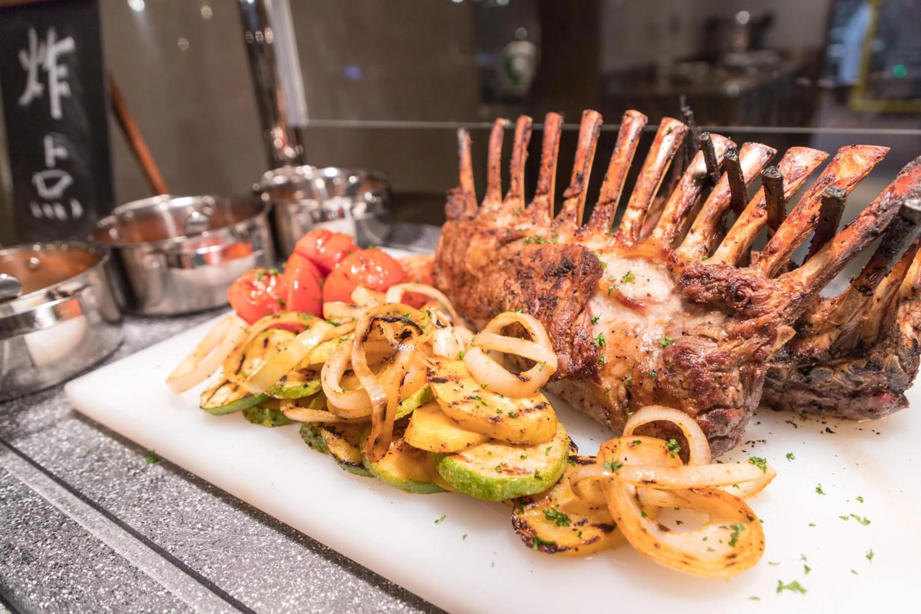 Dinner in Wyndham Grand Plaza Royale Yuzhou Xiamen Wuyuan Bay