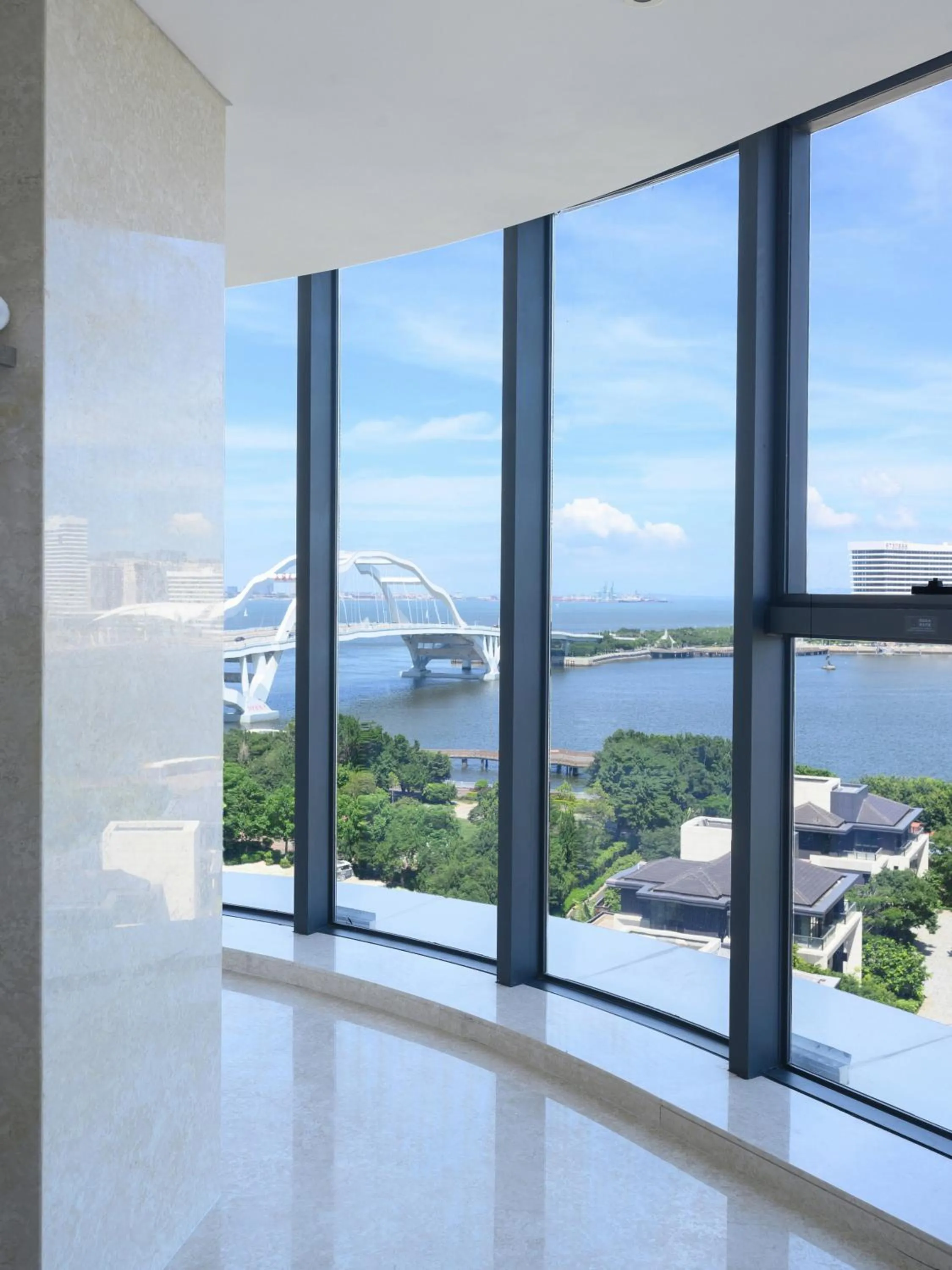 Sea view in Wyndham Grand Plaza Royale Yuzhou Xiamen Wuyuan Bay