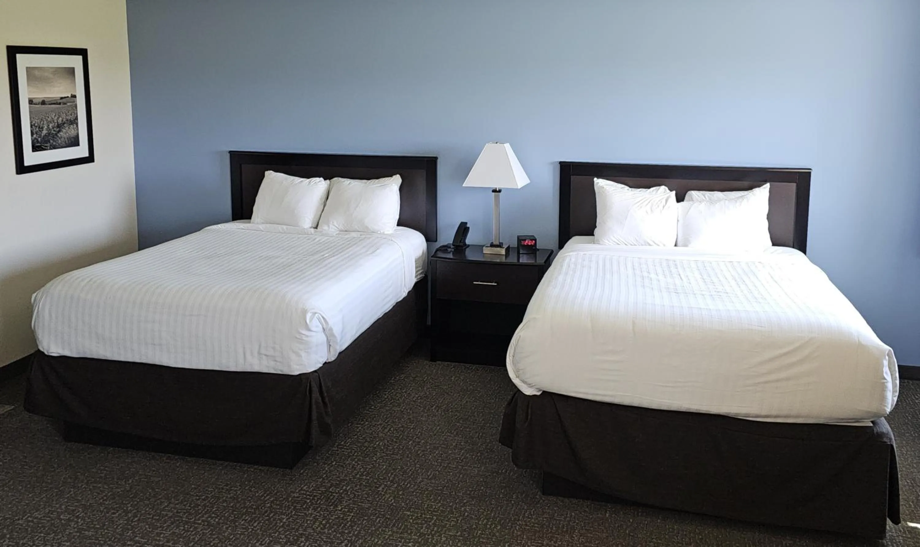 Bed in Cobblestone Inn & Suites – Manchester