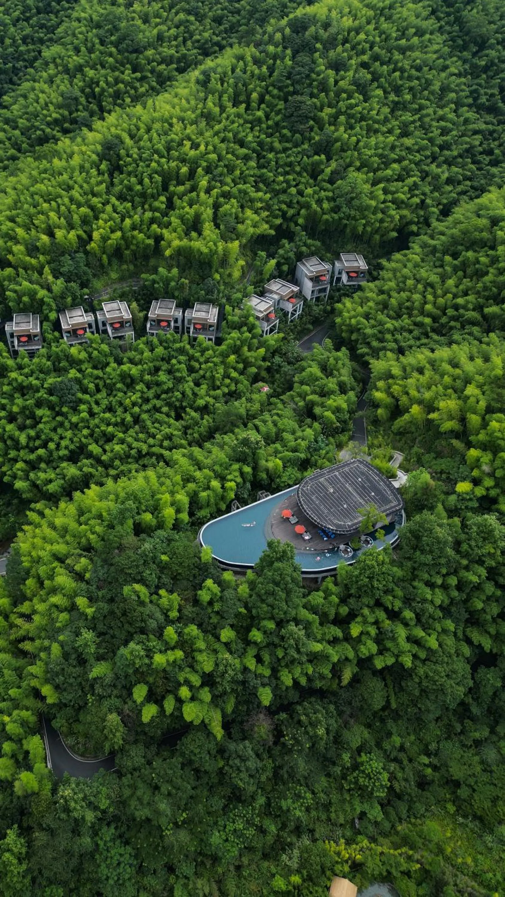 Swimming pool in AHN LAN Ninghai