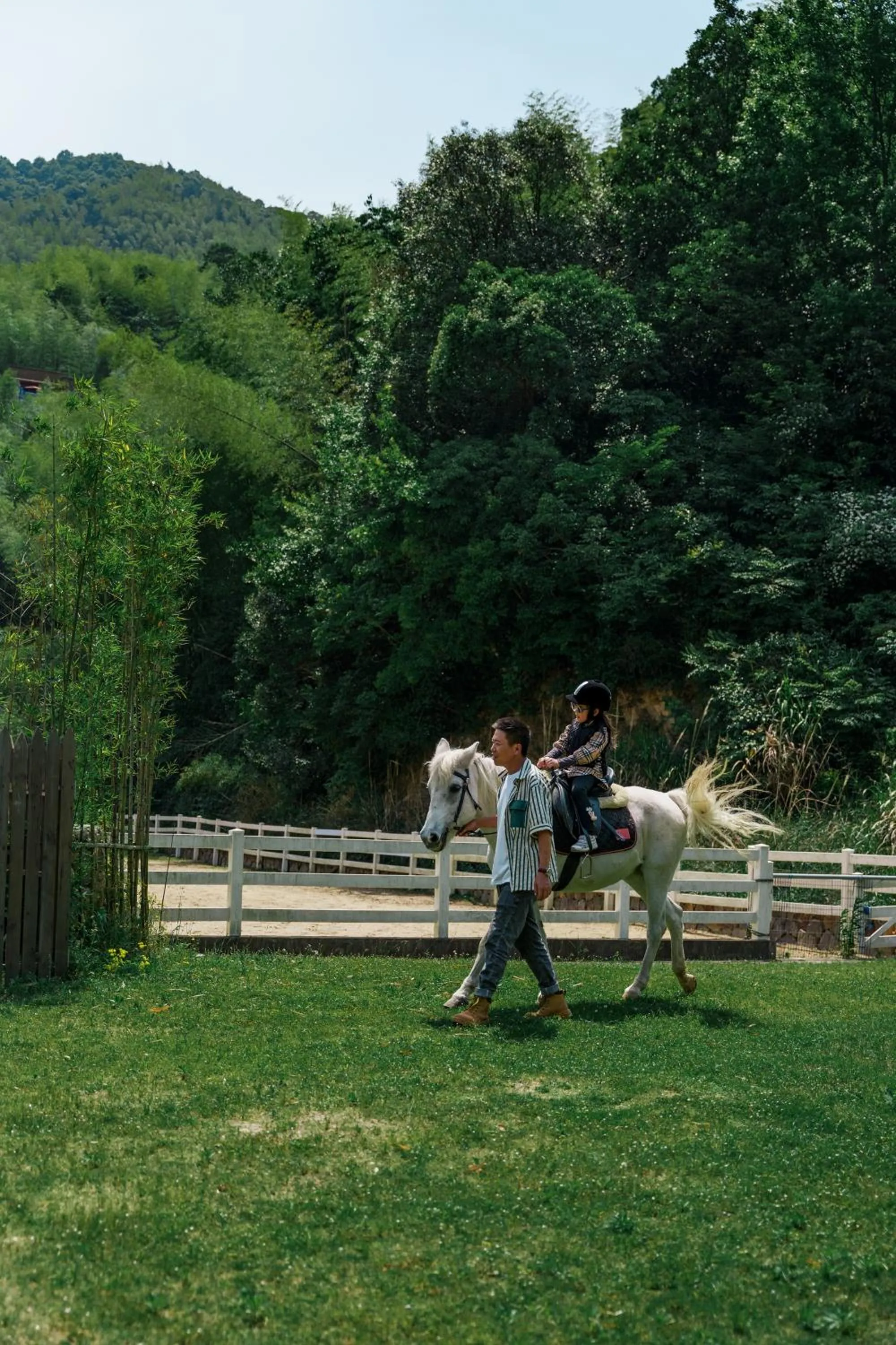 Horse-riding in AHN LAN Ninghai