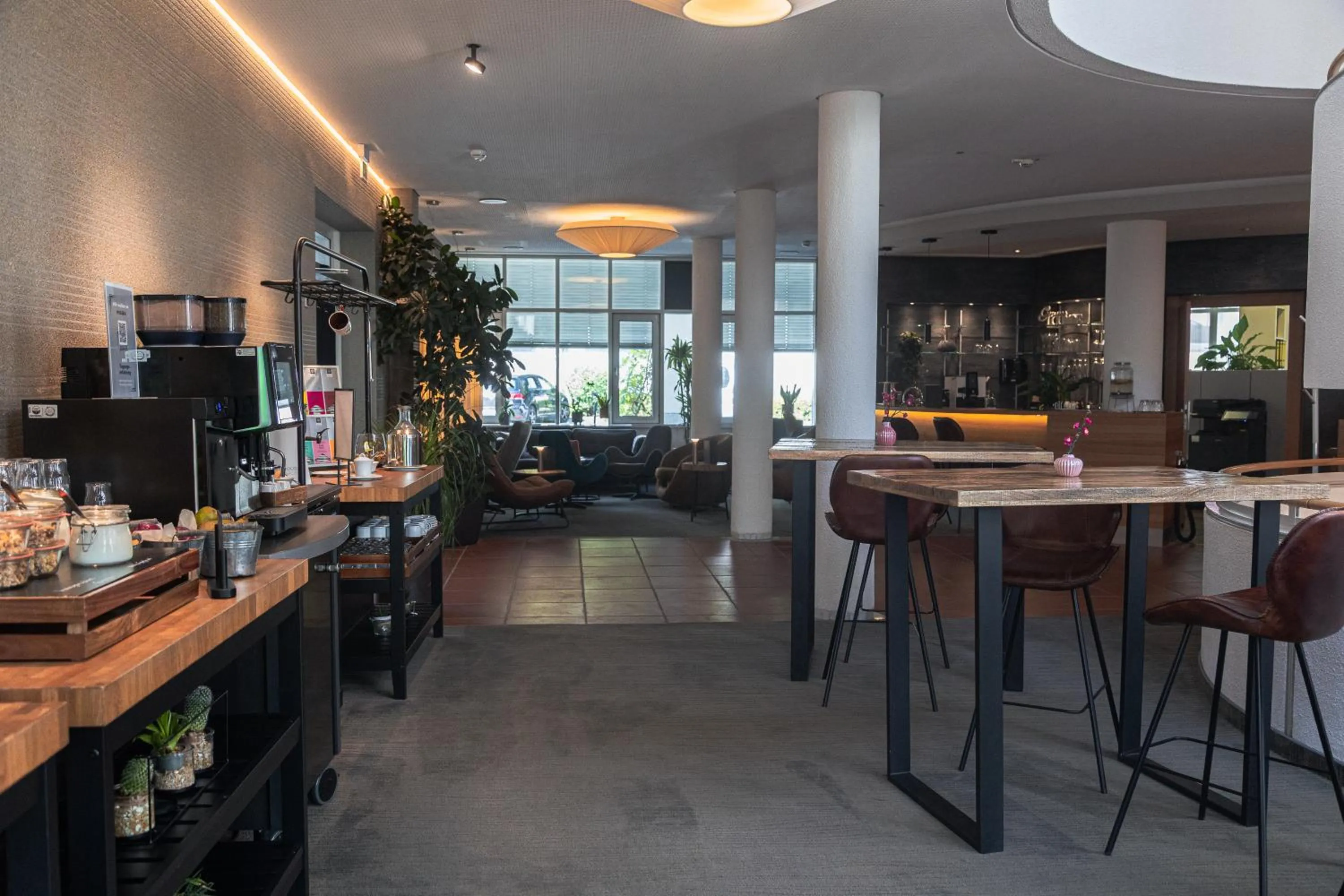 Lobby or reception in Hotel Raphael im Allgäu