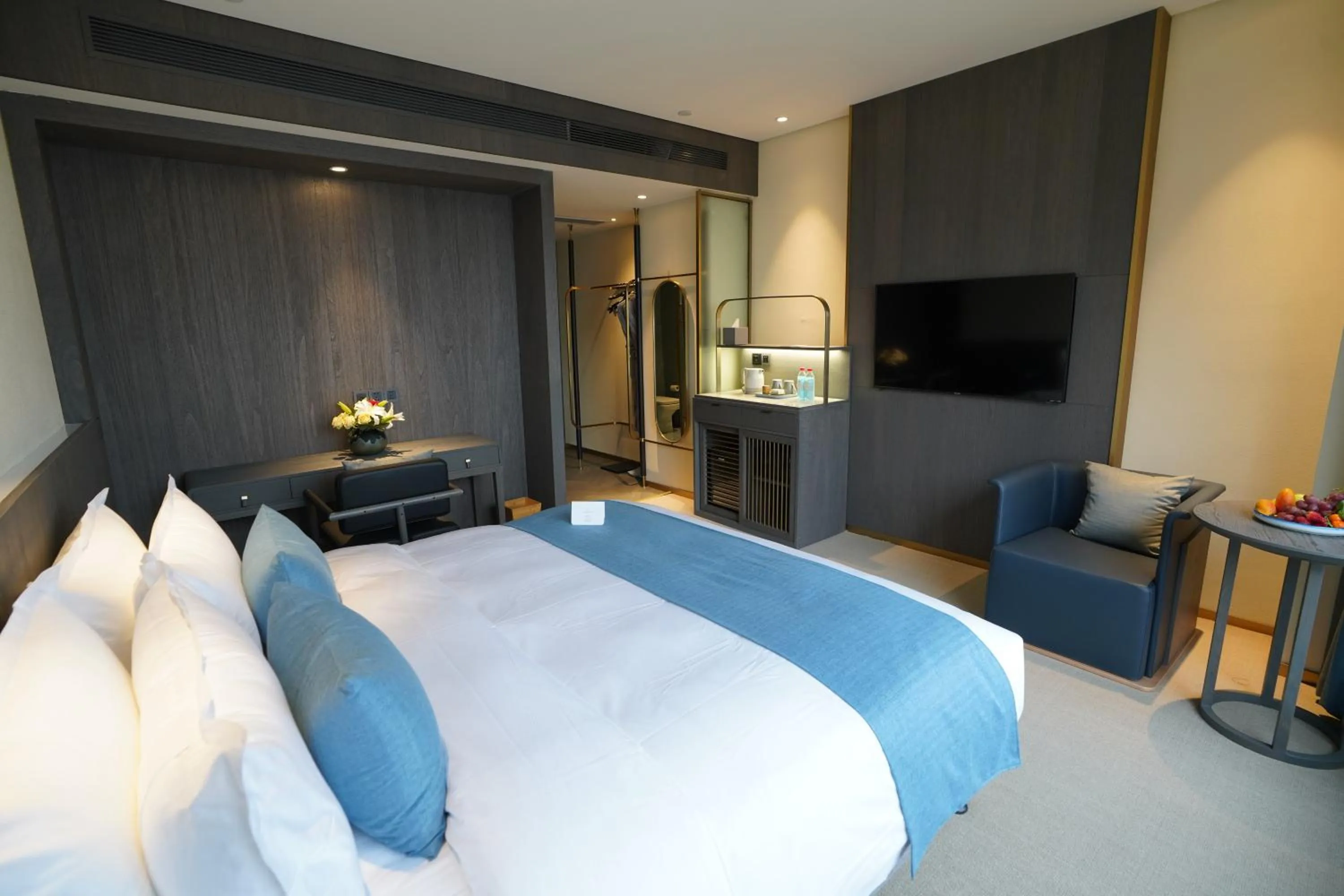 Bed in Hangzhou Cosy Park Hotel(Liangzhu)