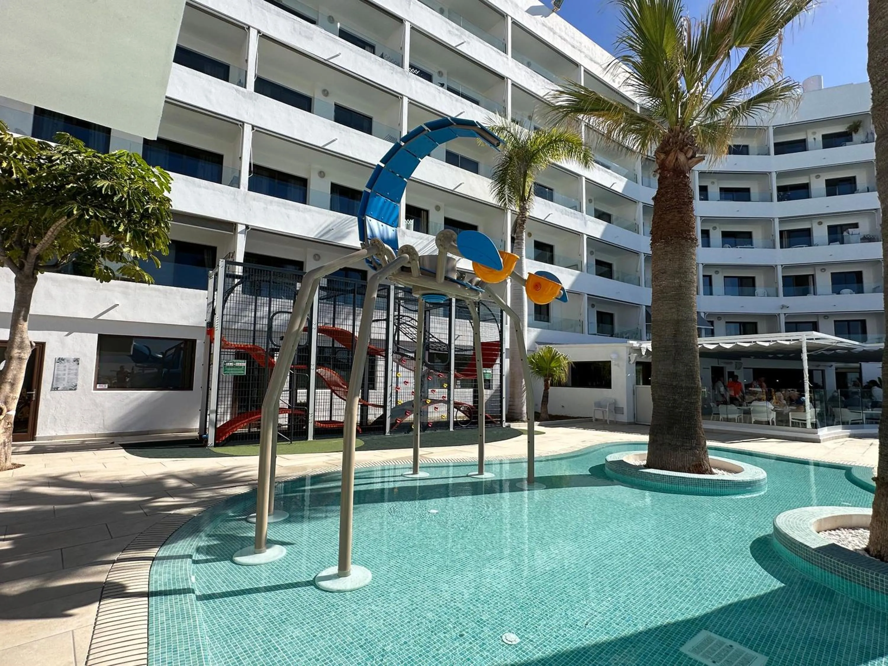 Children play ground in Ona Pearly Grey