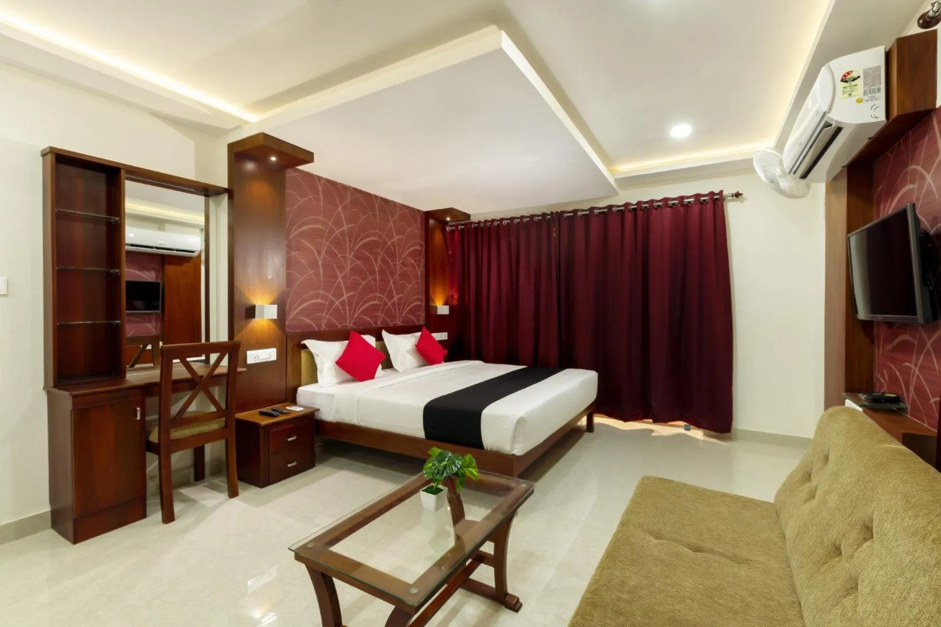 Bed in Burooj Hotel