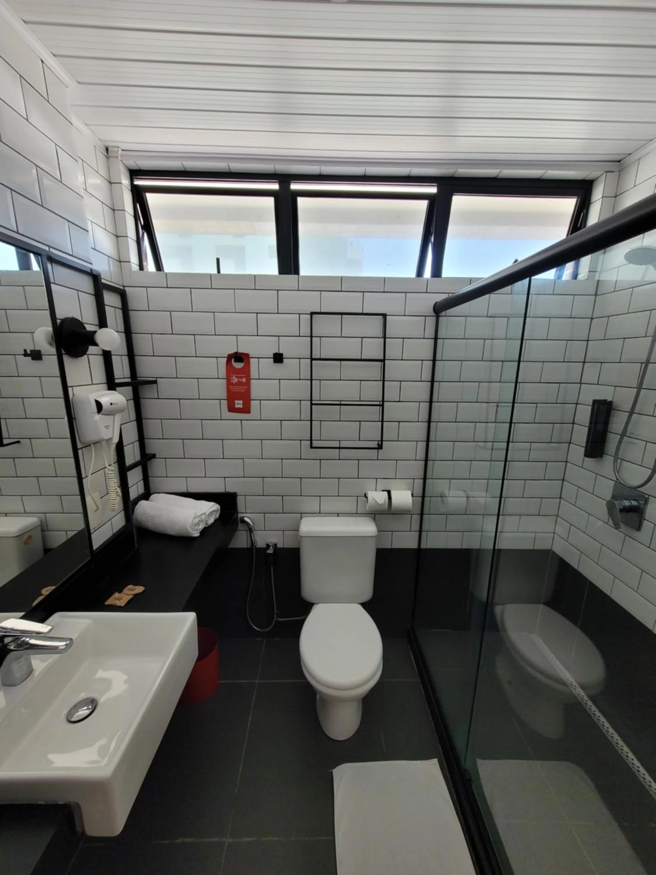 Bathroom in ibis Maceio Pajuçara