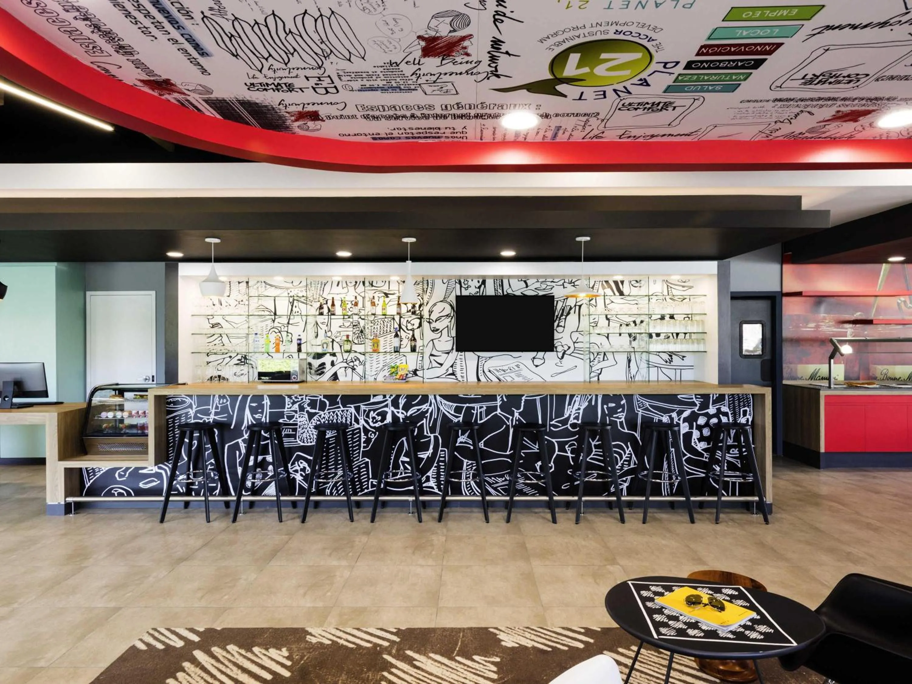 Lounge or bar in ibis Tijuana