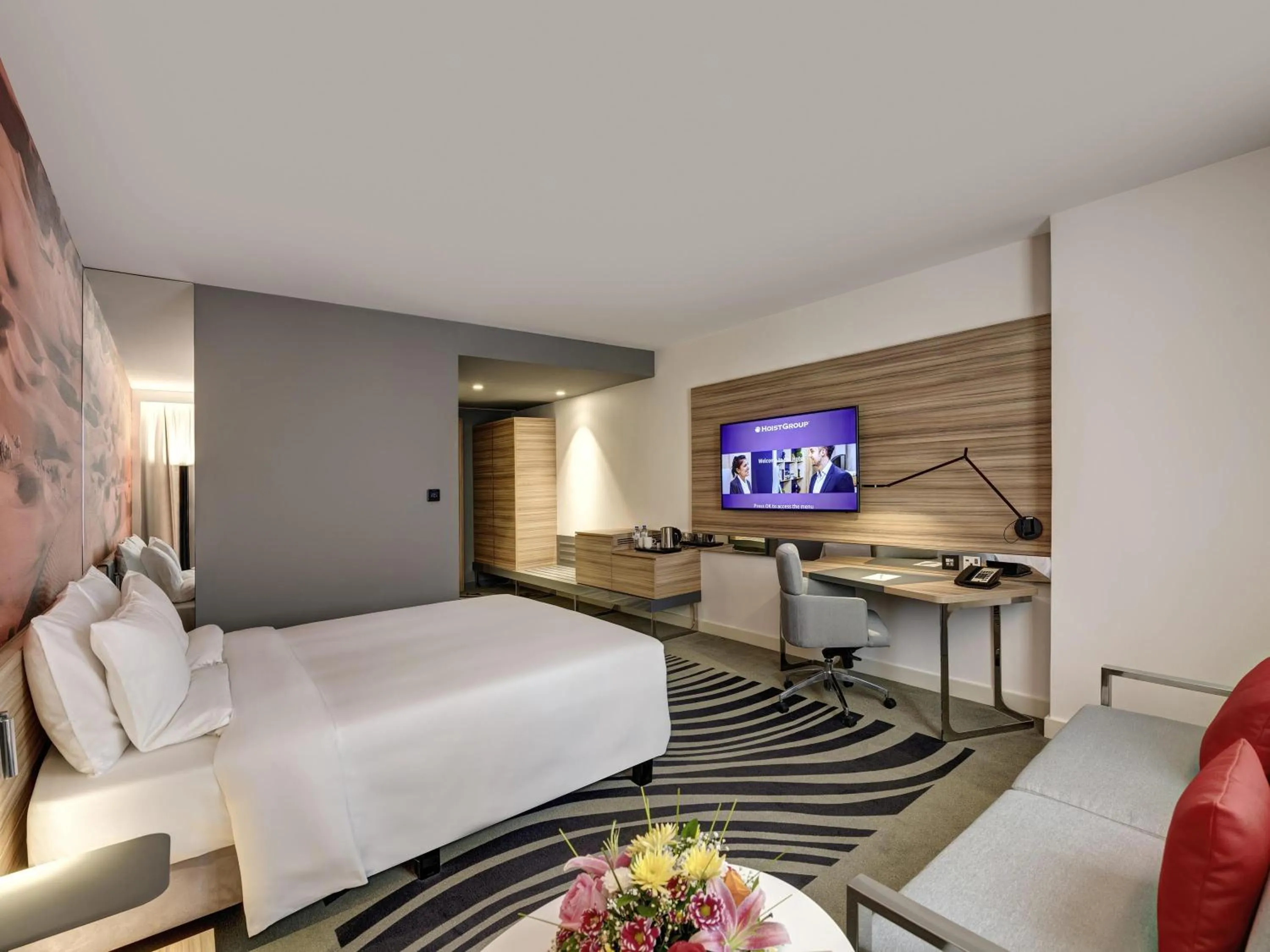 Bedroom, Bed in Novotel Sharjah Expo Centre