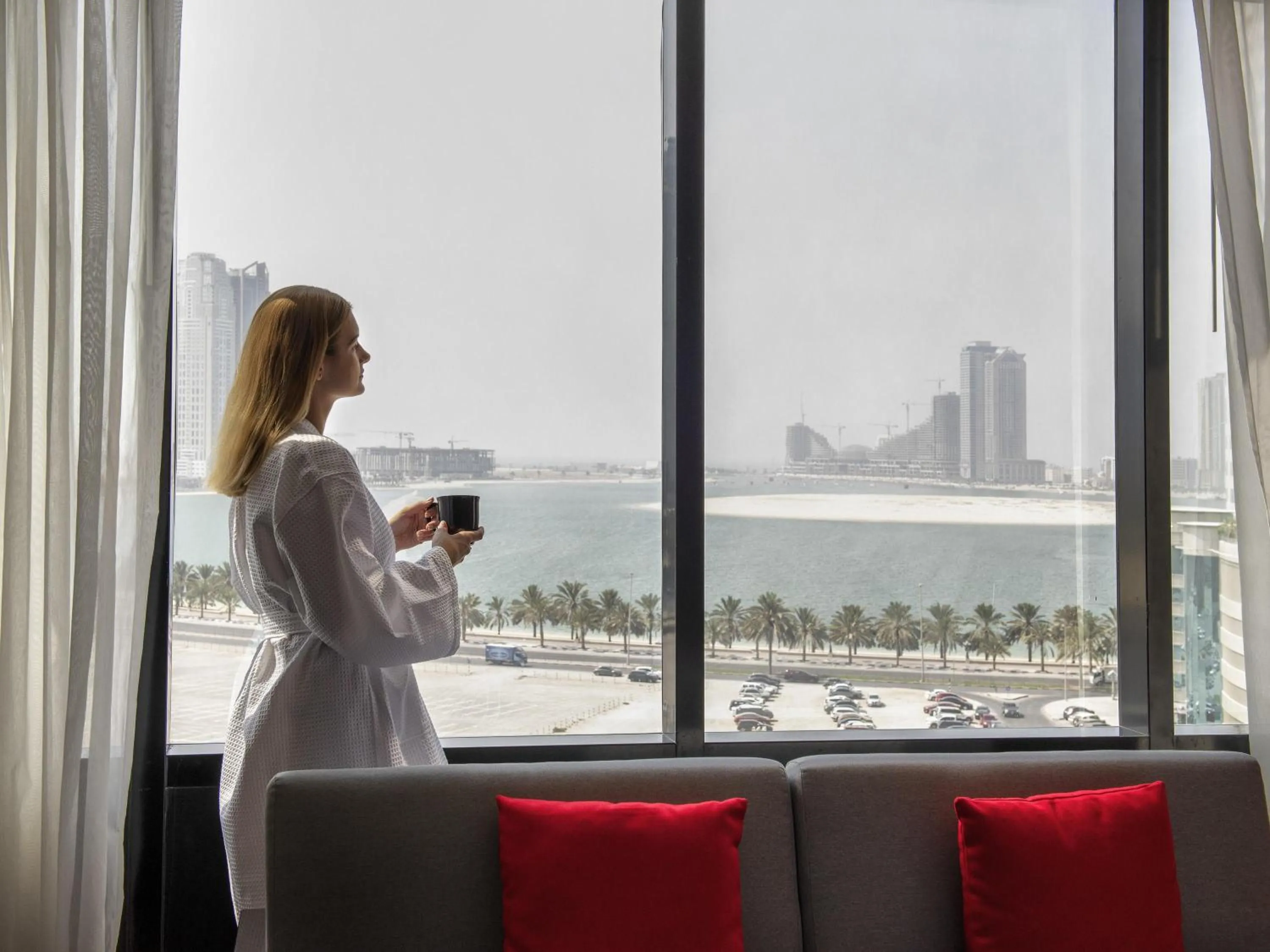 Executive Suite with Lagoon View in Novotel Sharjah Expo Centre