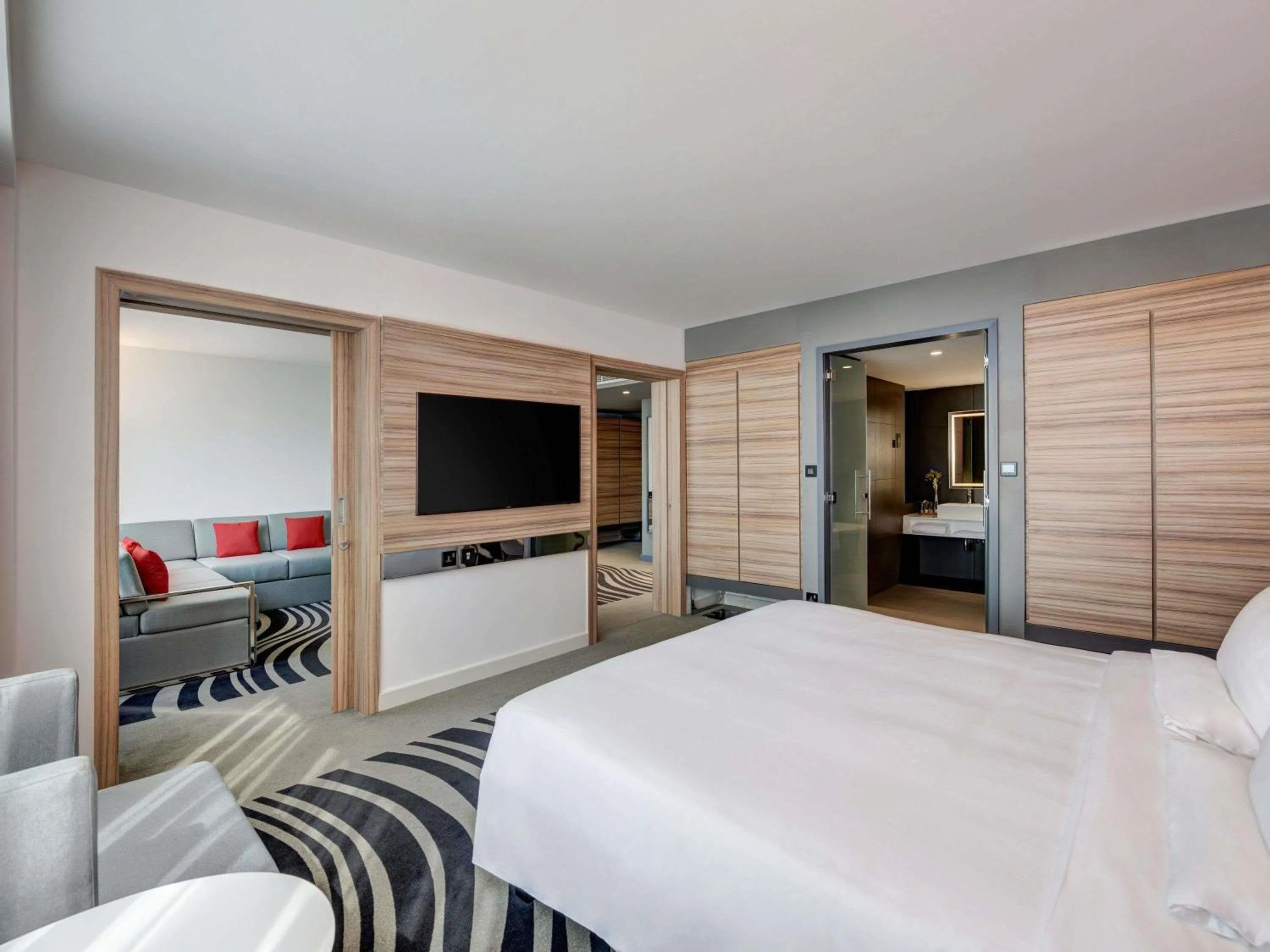 Photo of the whole room, Bed in Novotel Sharjah Expo Centre