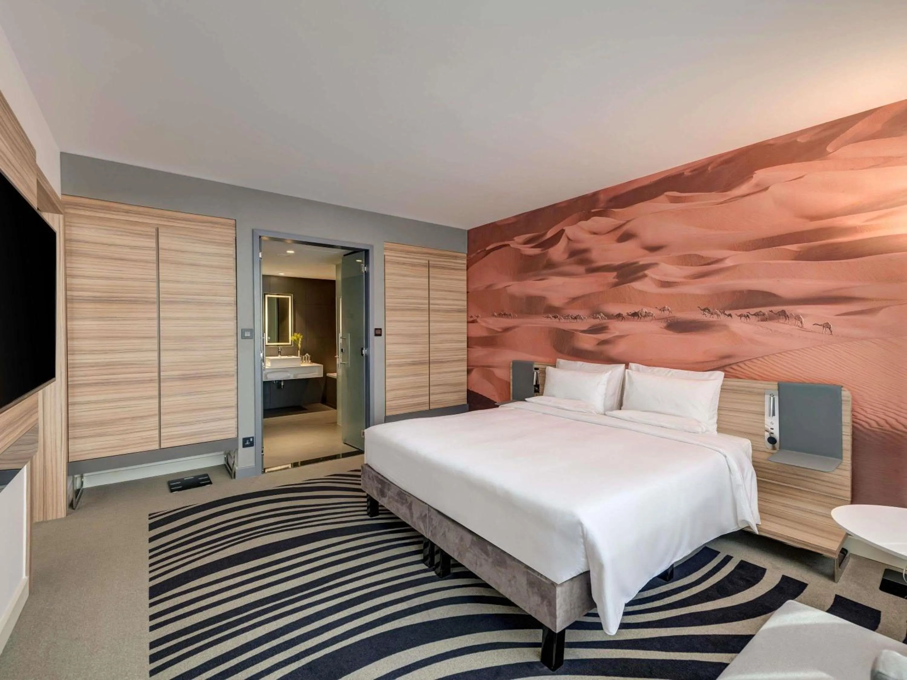 Photo of the whole room, Bed in Novotel Sharjah Expo Centre