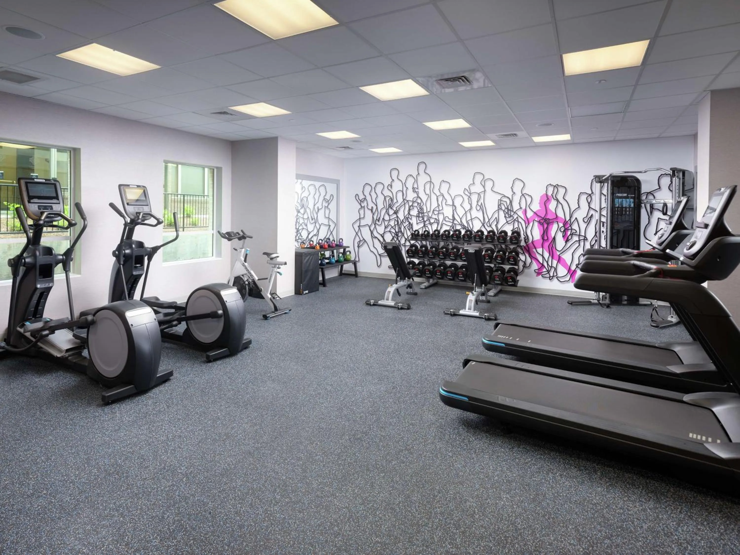 Fitness centre/facilities in Hampton Inn & Suites Atlanta Decatur/Emory