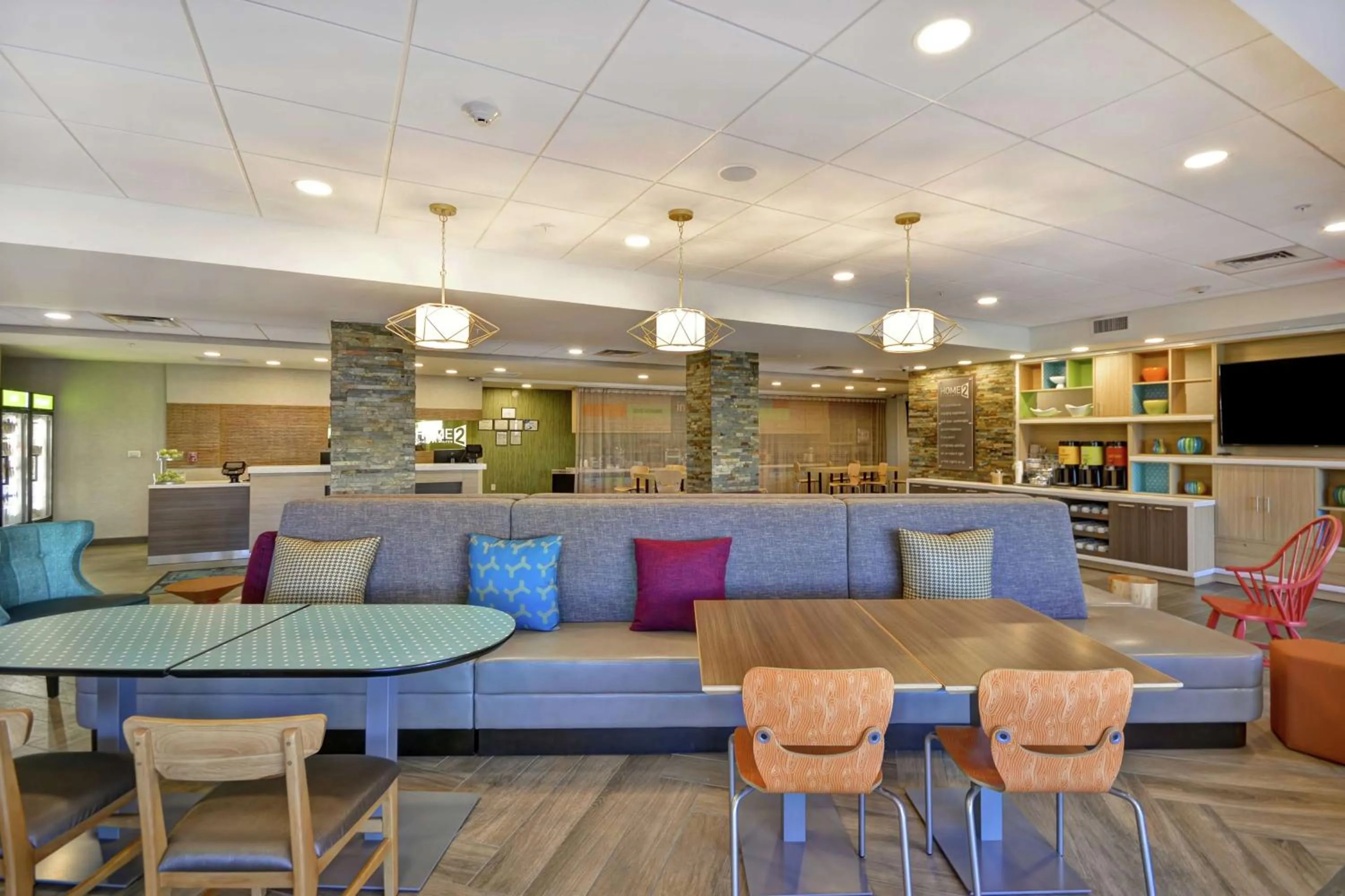 Lobby or reception in Home2 Suites By Hilton Warner Robins