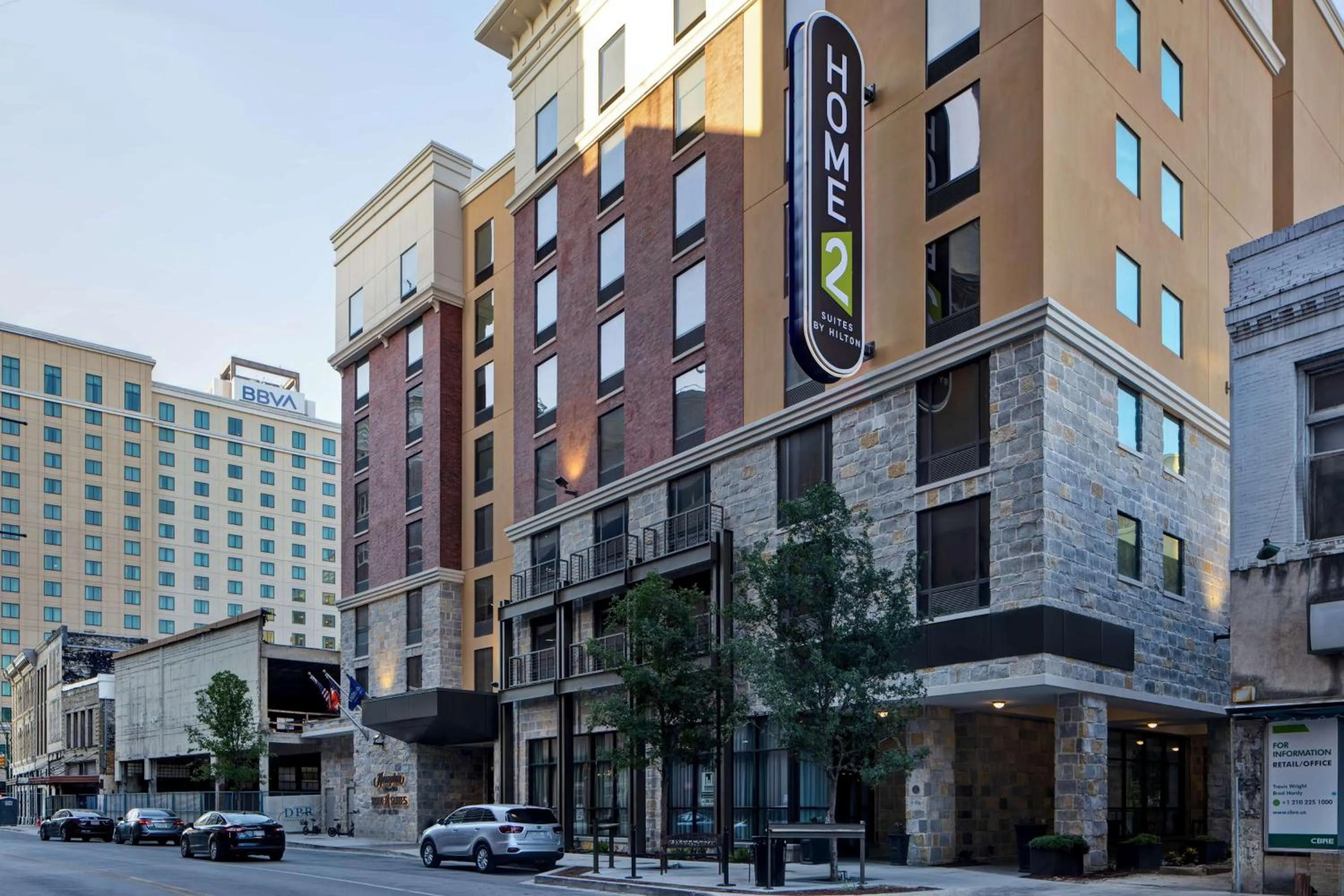 Property building in Hampton Inn & Suites San Antonio Riverwalk