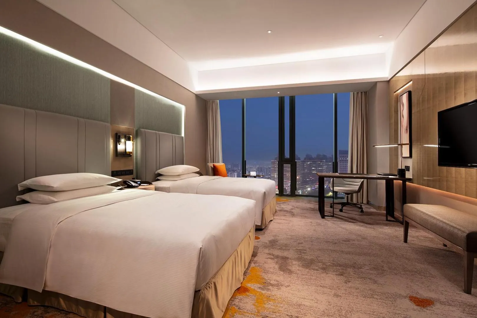 Bedroom, Bed in Hilton Taizhou