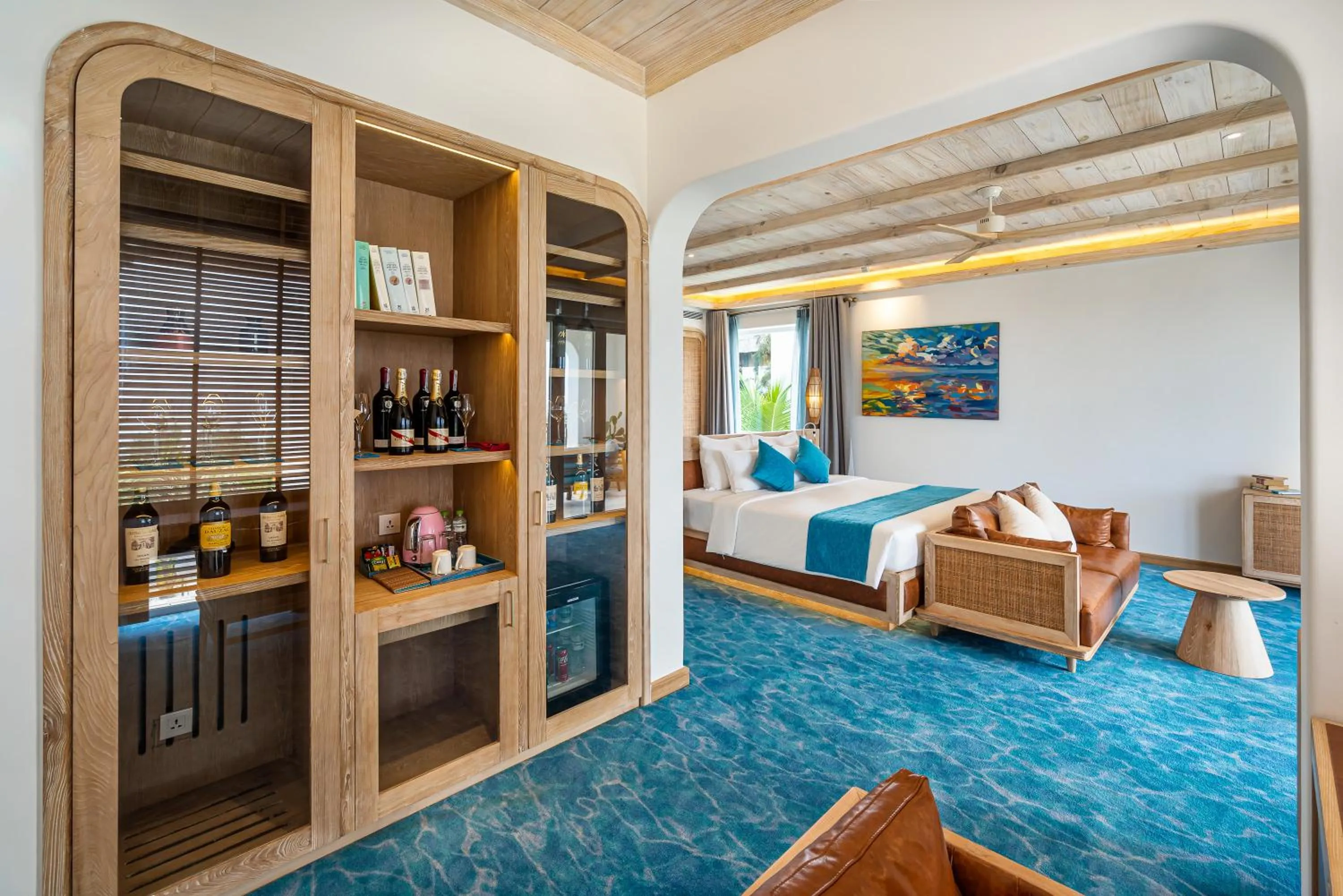 Property building, Bed in Stelia Beach Resort