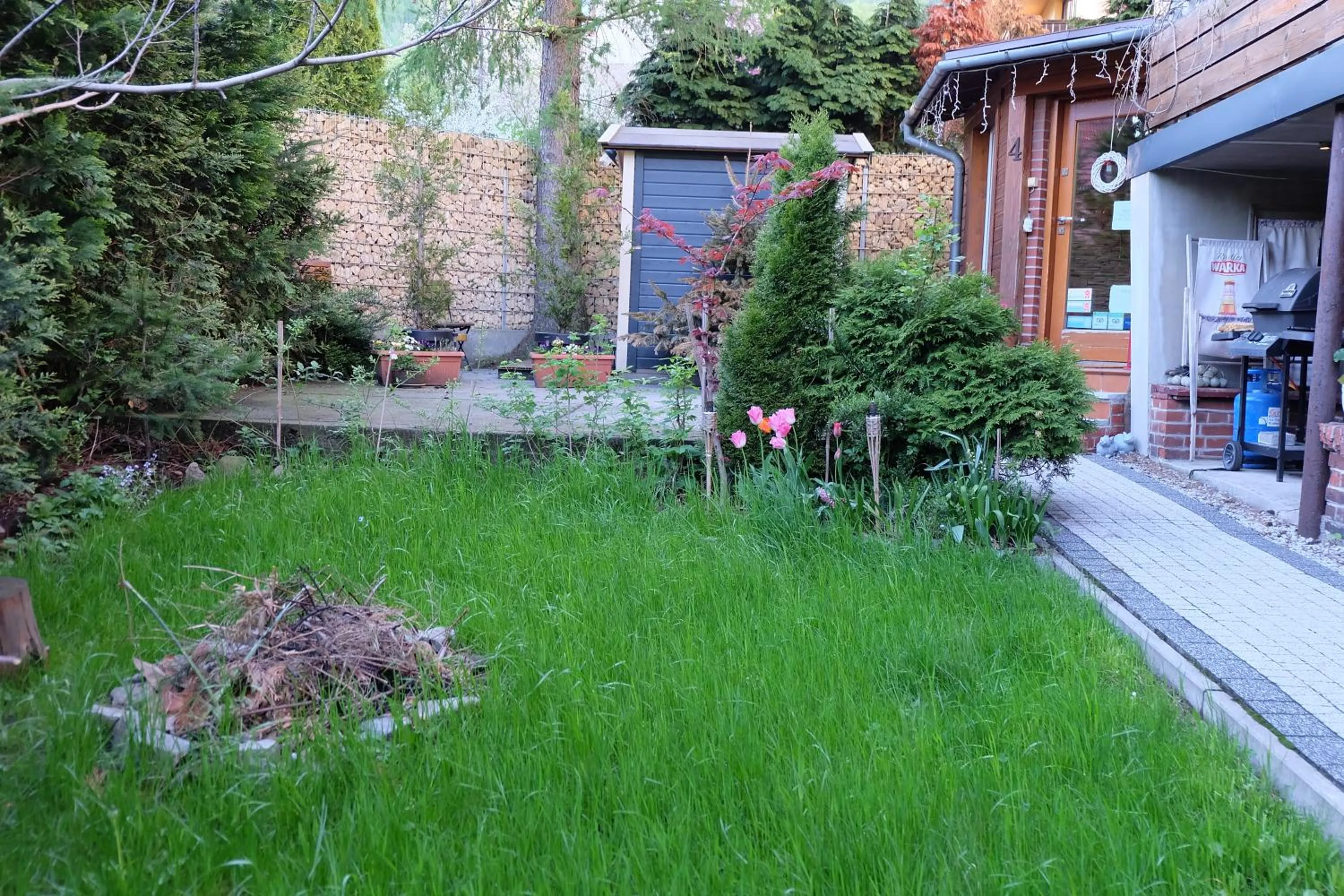 Garden view in Willa Pod Aniołem - Pokoje Gościnne & Apartamenty z widokiem na góry