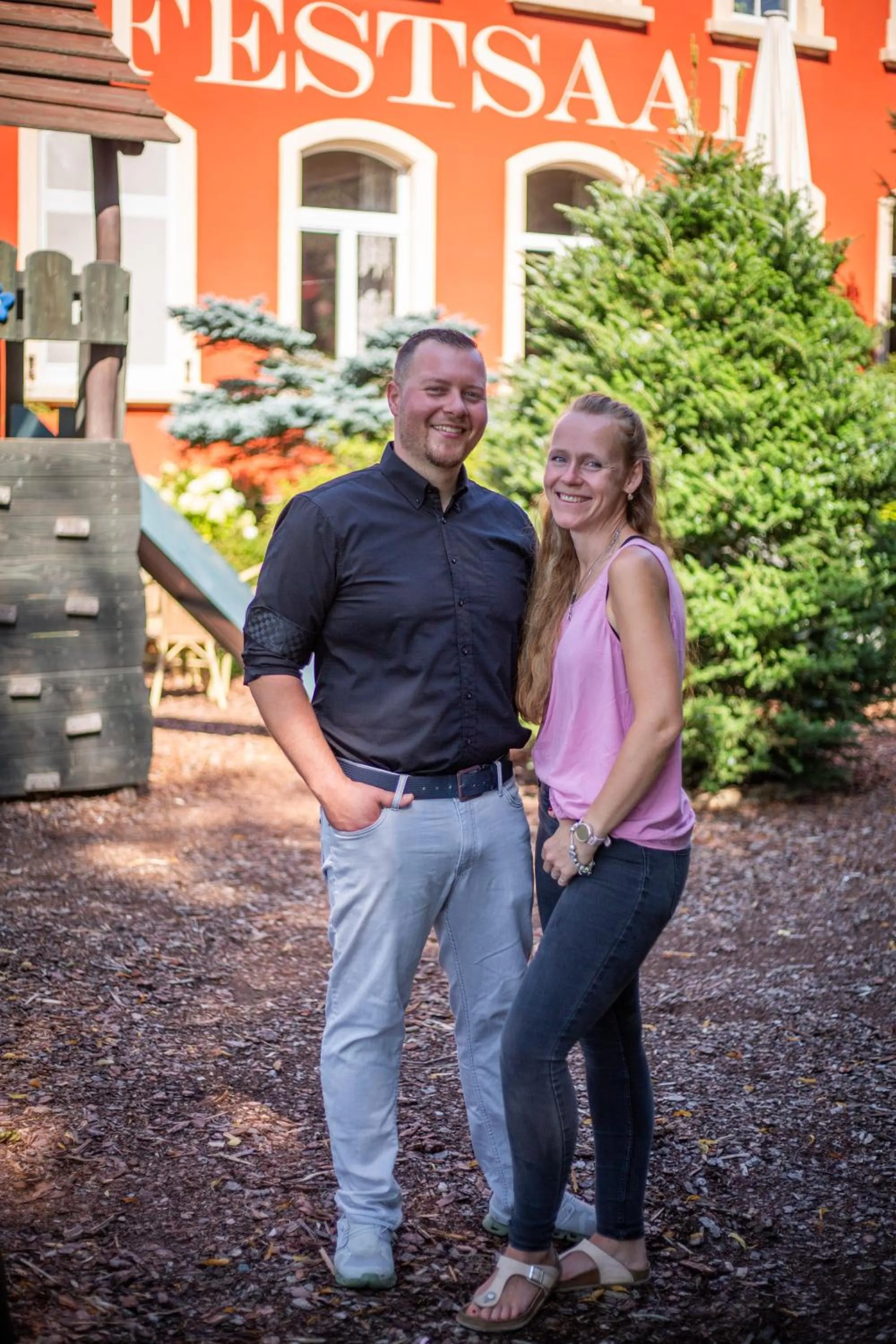 Property building in Jägerhof Putzkau