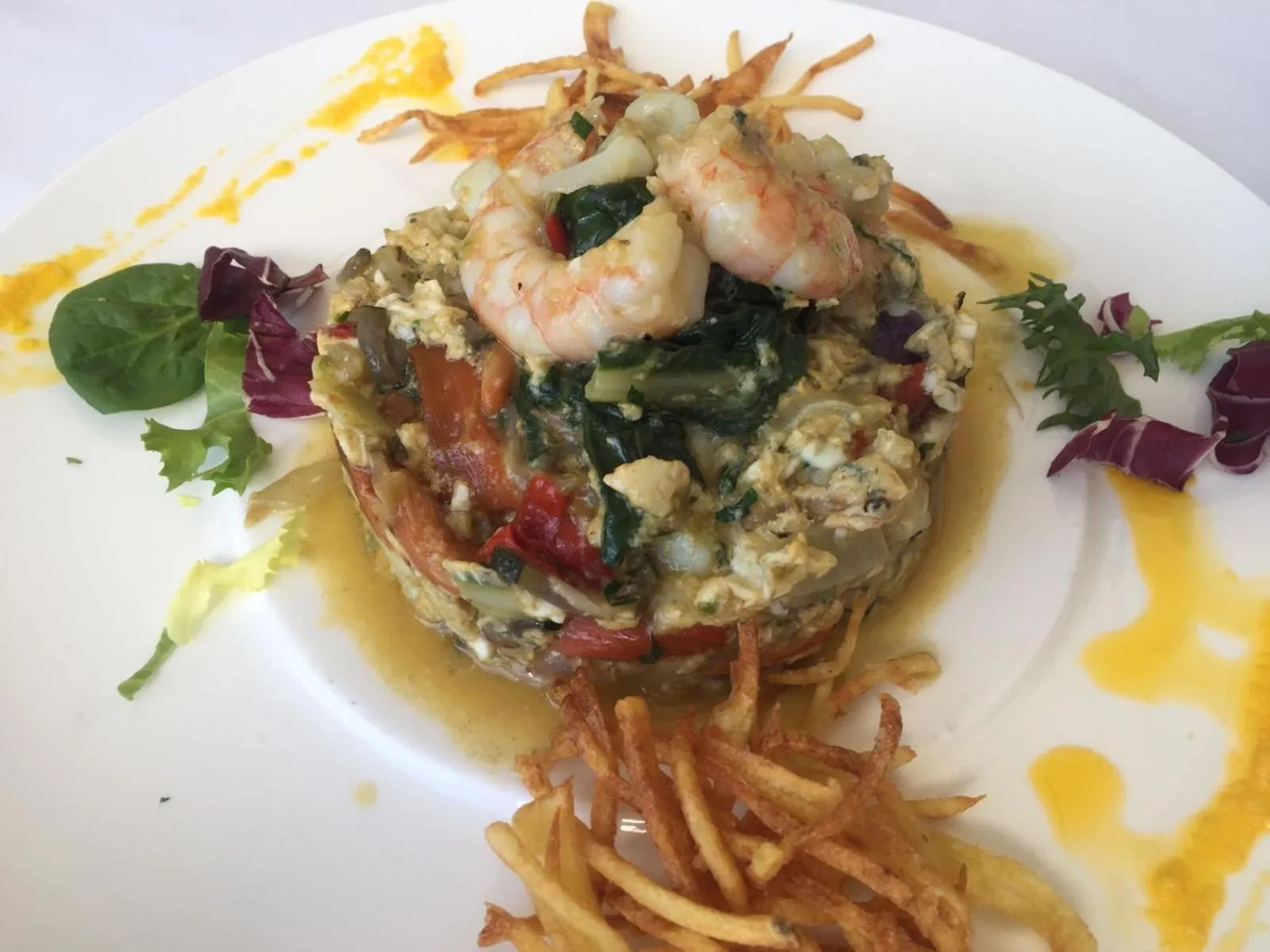 Food in Albenzaire Hotel Asador