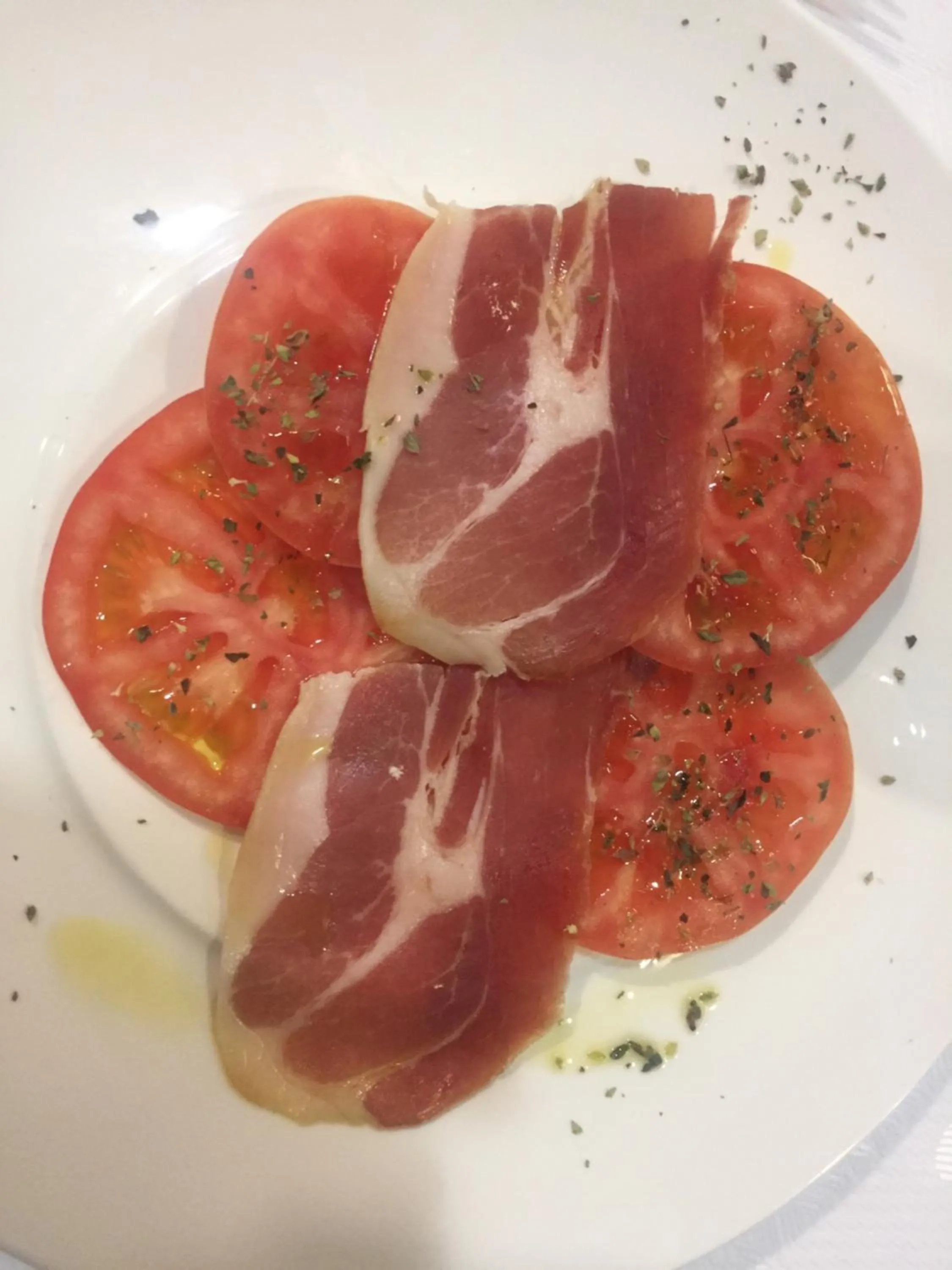 Food in Albenzaire Hotel Asador