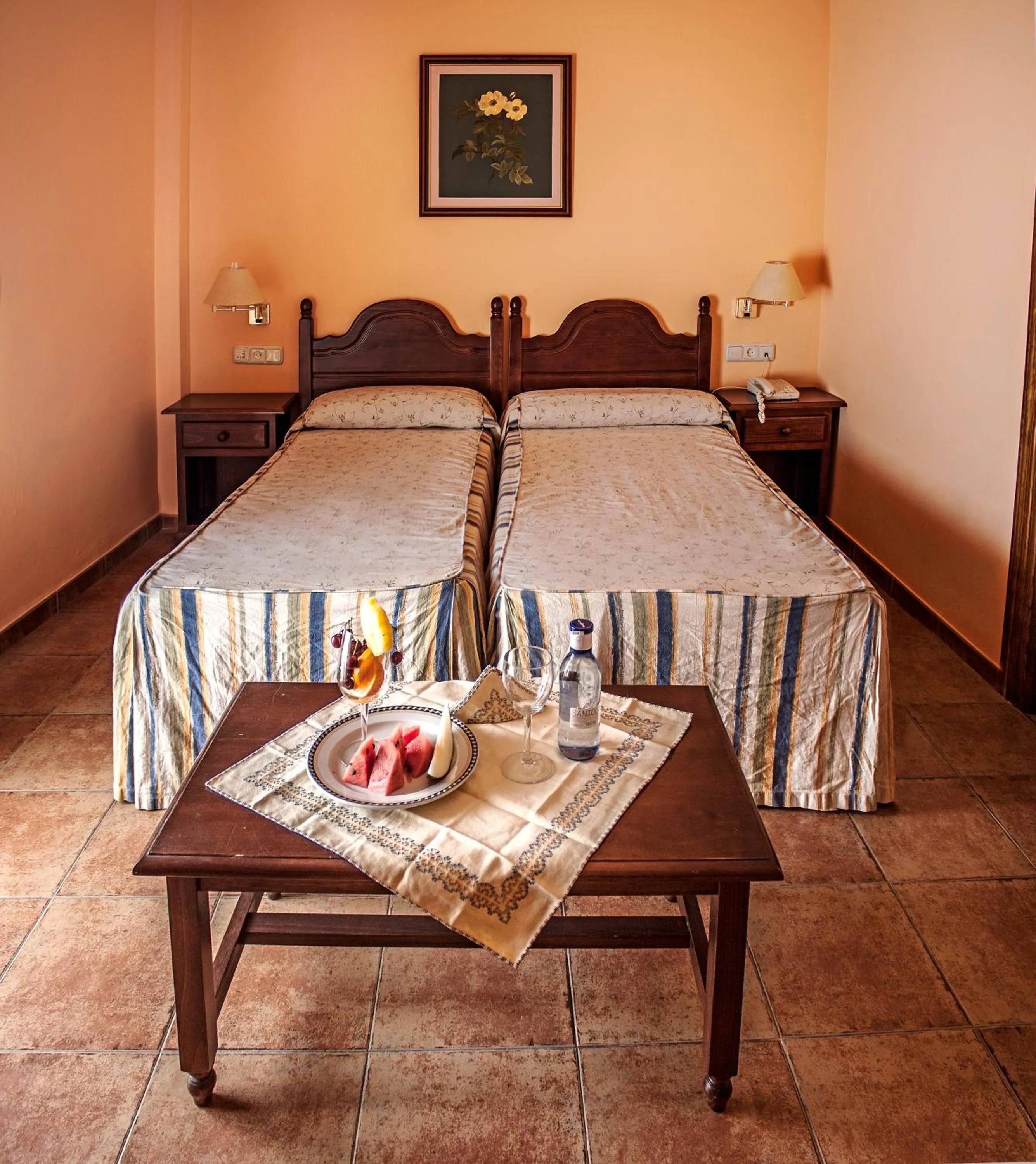 Decorative detail in Albenzaire Hotel Asador