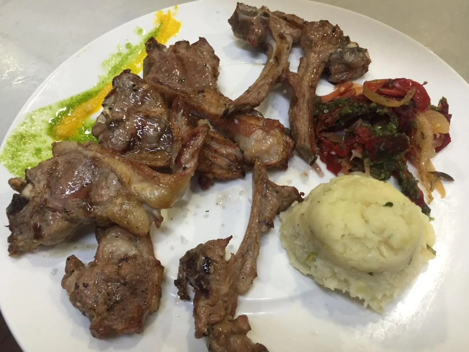 Food in Albenzaire Hotel Asador