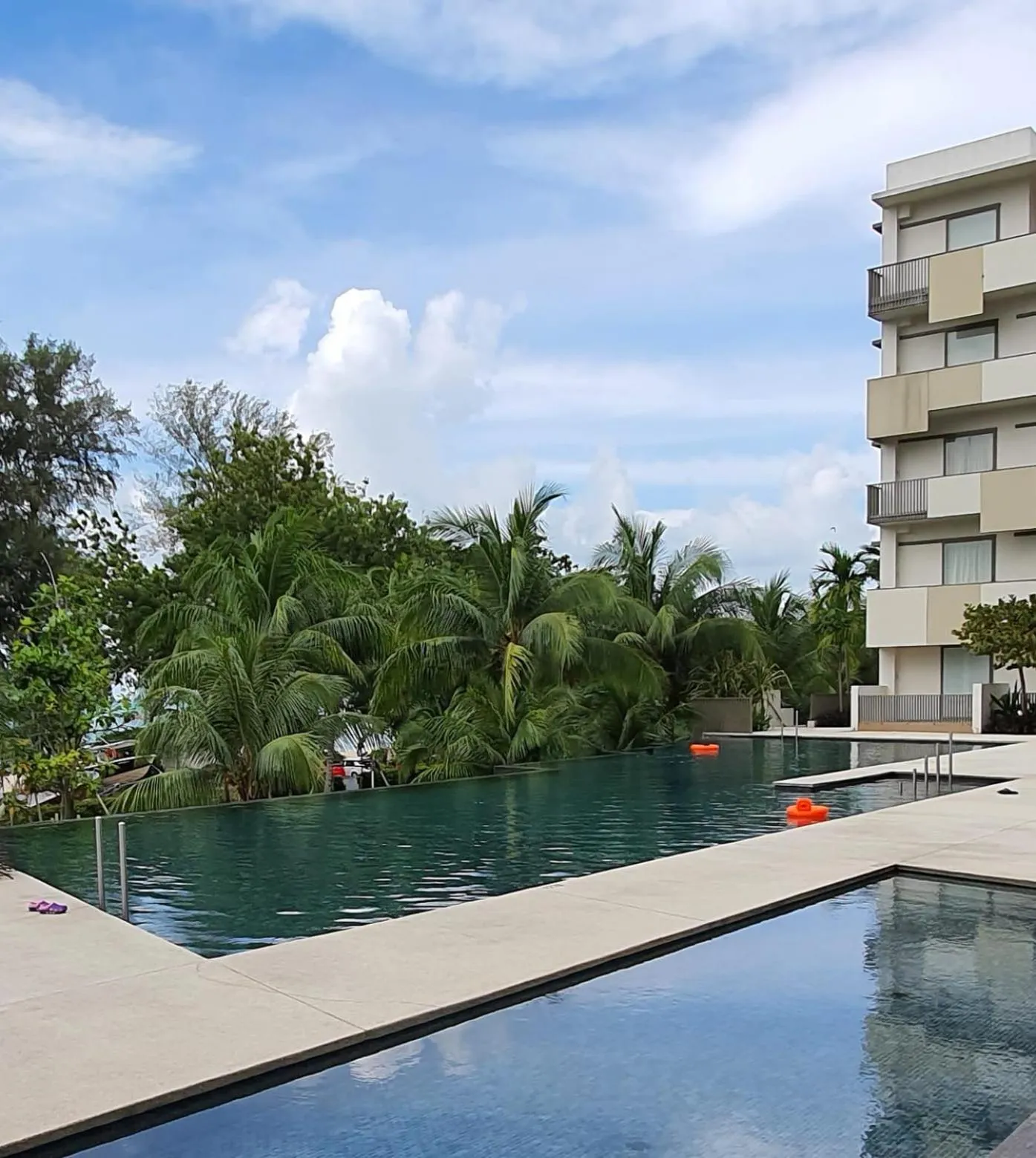 Swimming pool in By The Sea Beach Luxury Resort - Batu Ferringhi