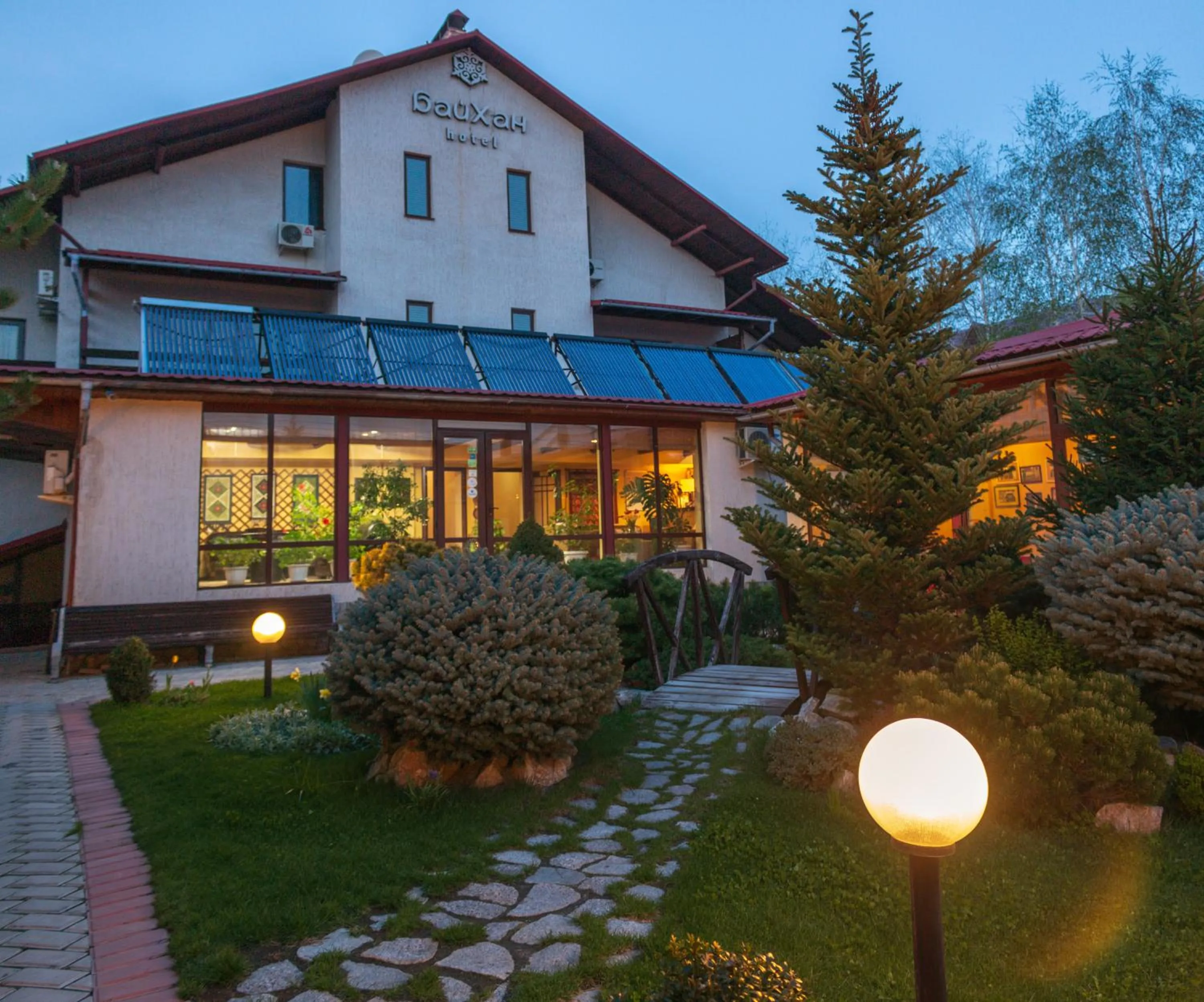 Natural landscape in Tian-Shan Hotel