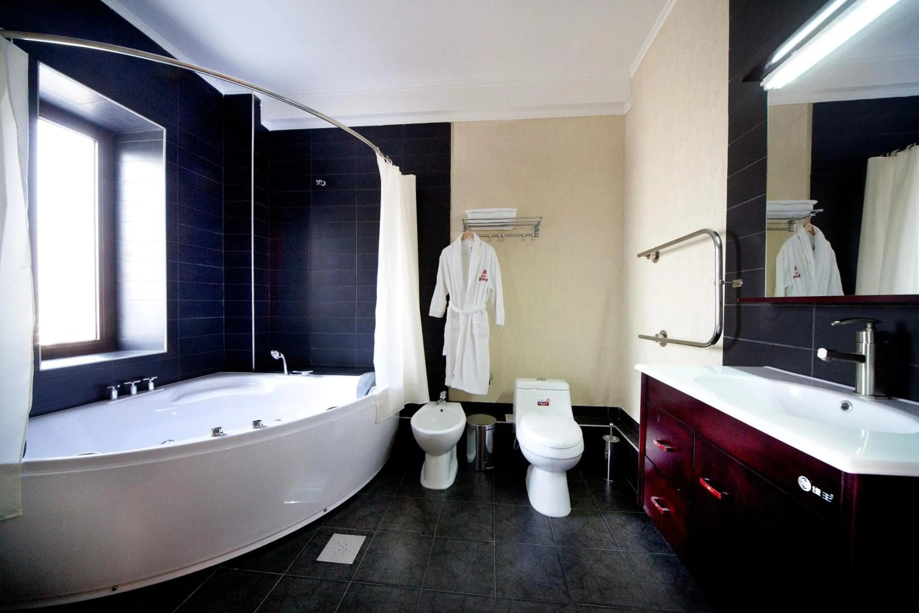 Bathroom in Tian-Shan Hotel