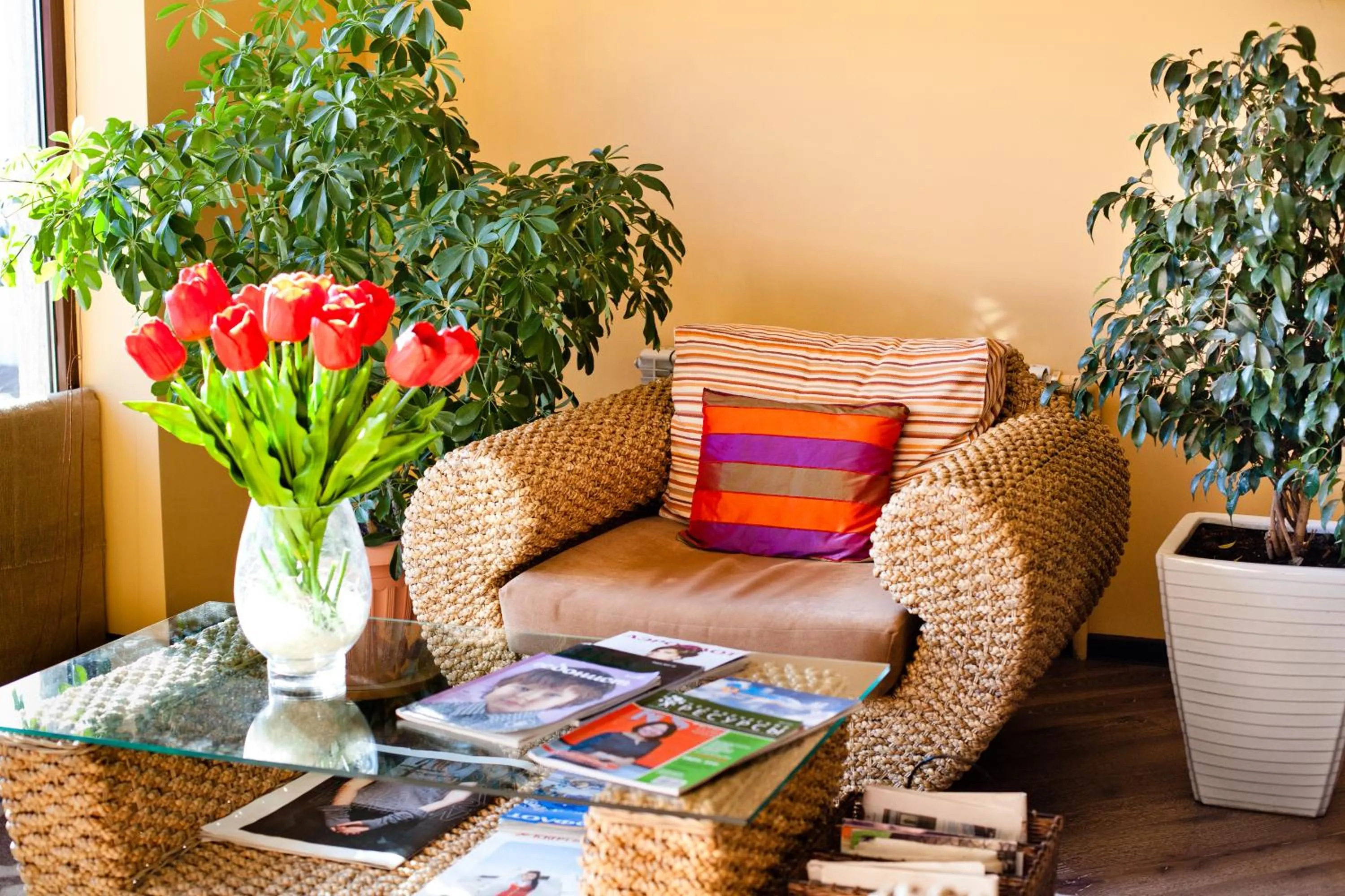 Living room in Tian-Shan Hotel