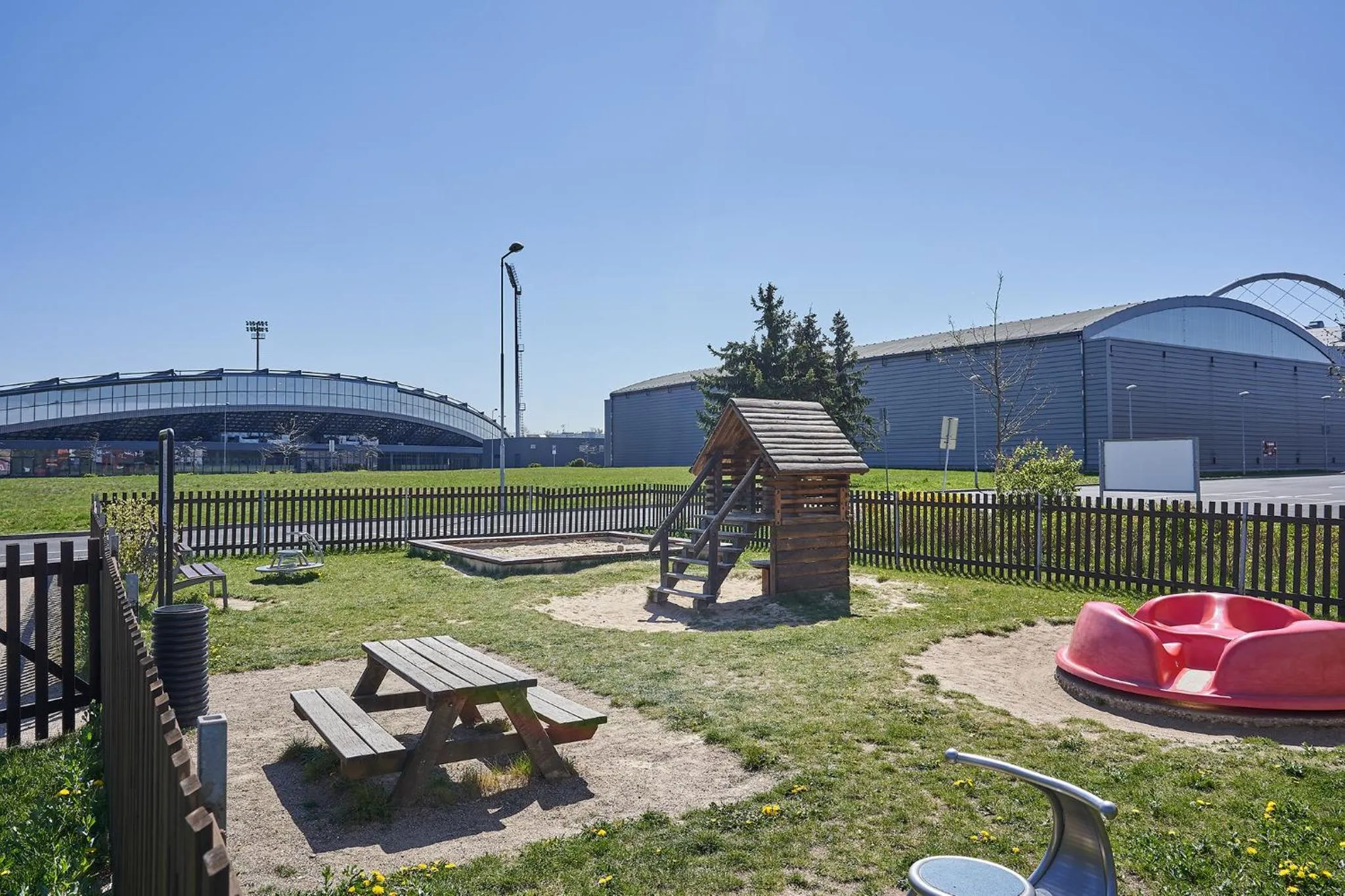 Property building in Hotel Arena