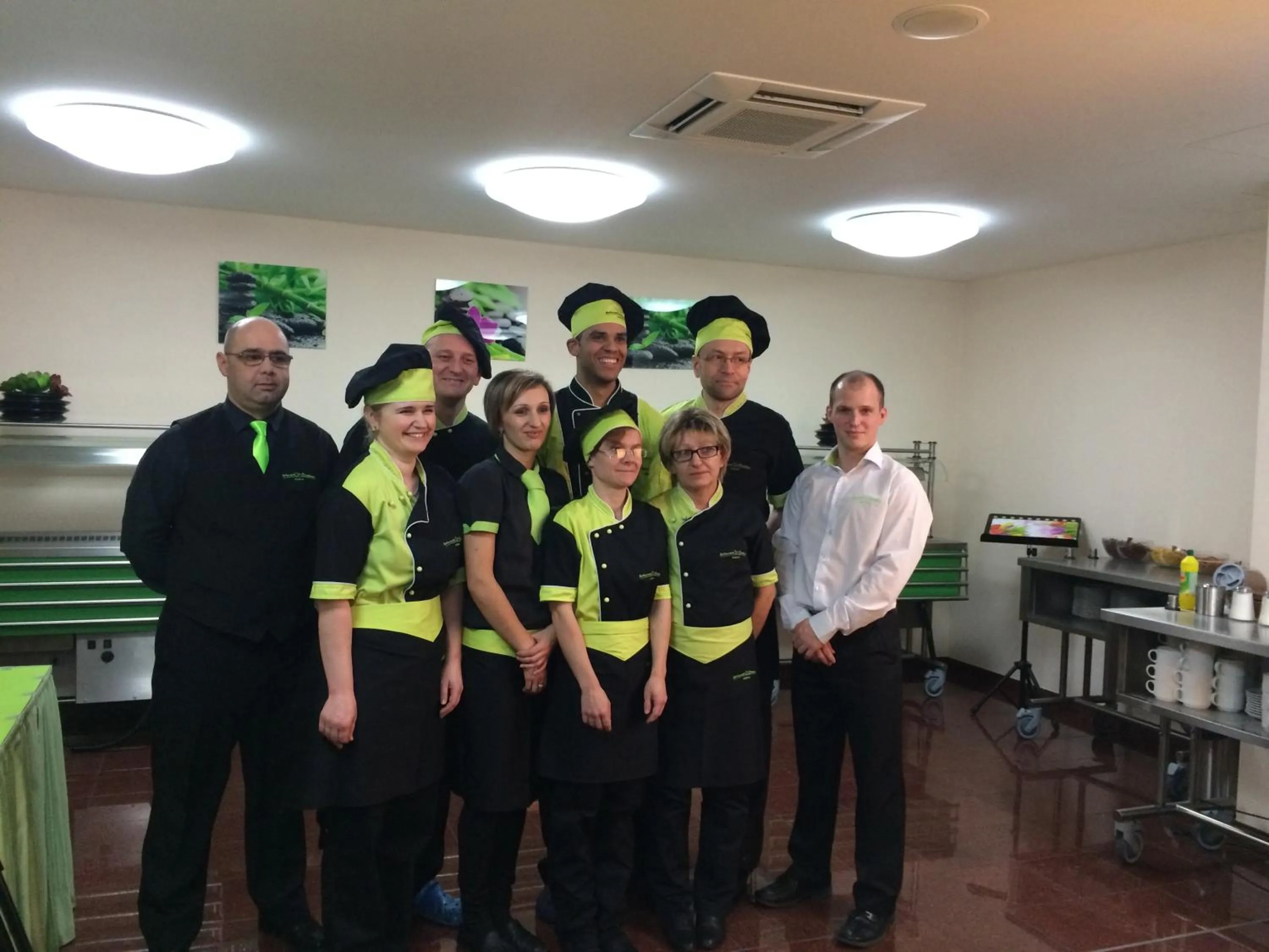 Staff in Hotel Arena