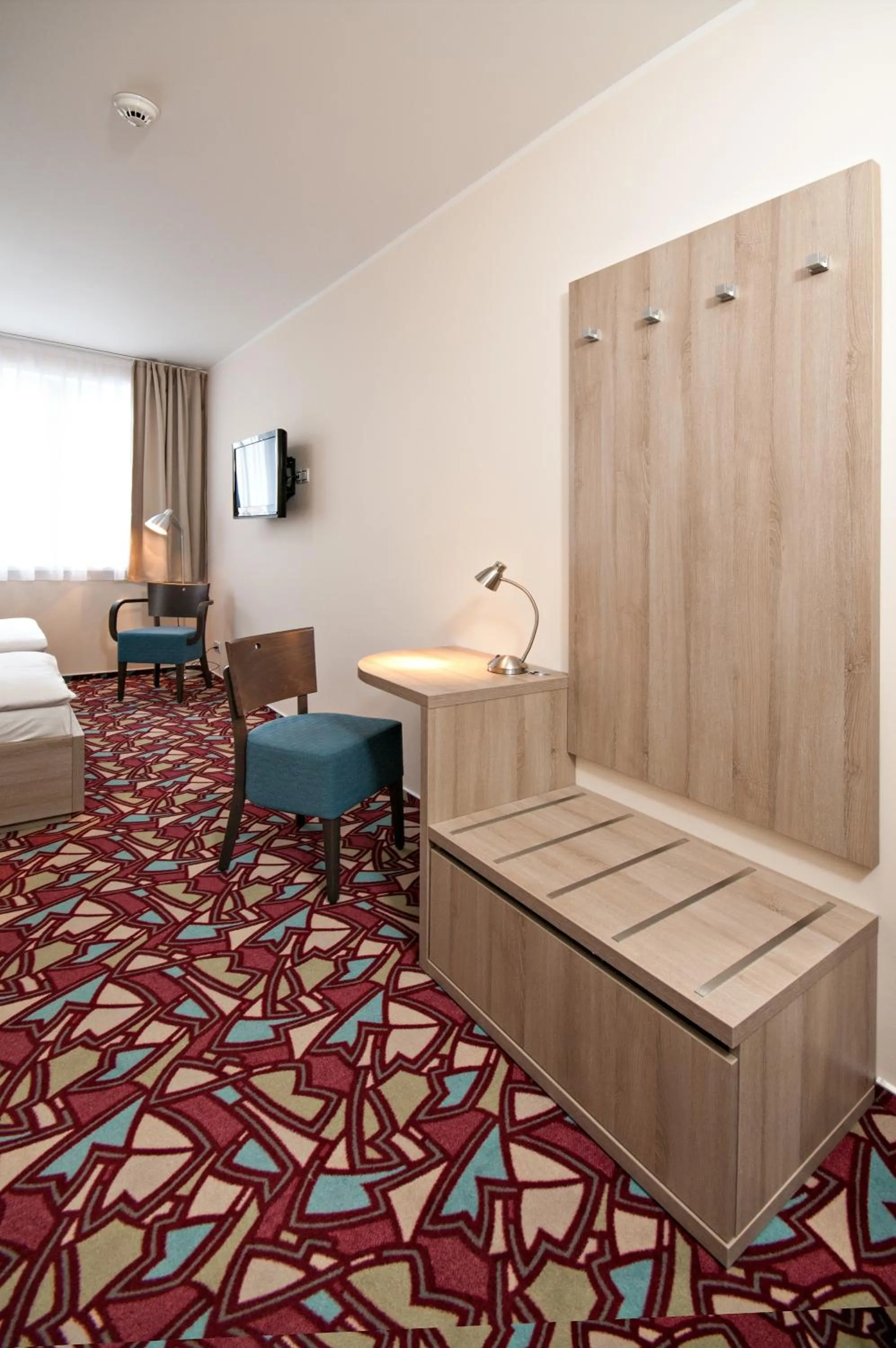 Decorative detail, Bed in Hotel Arena