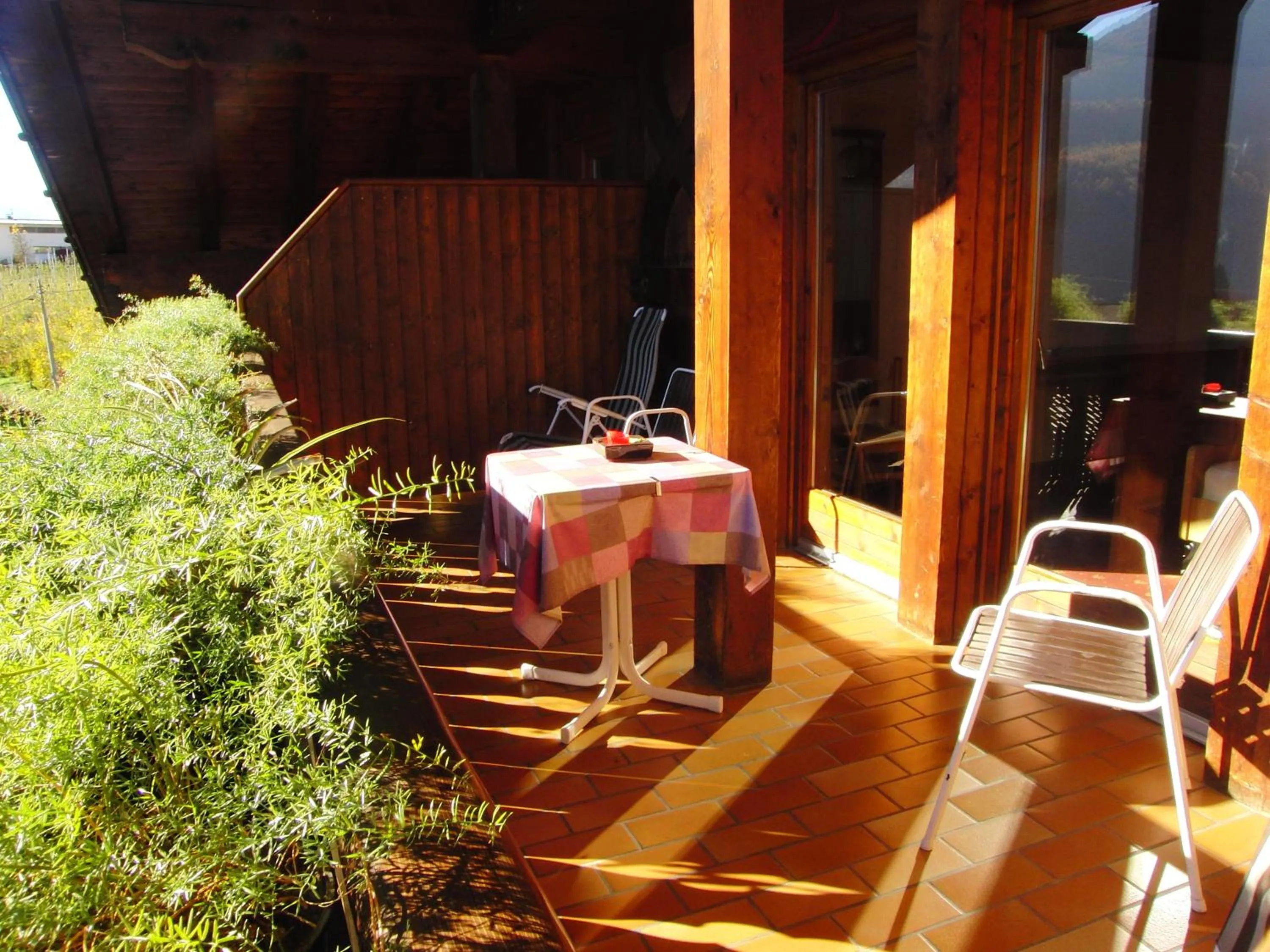 Balcony/Terrace in Garni An der Leit